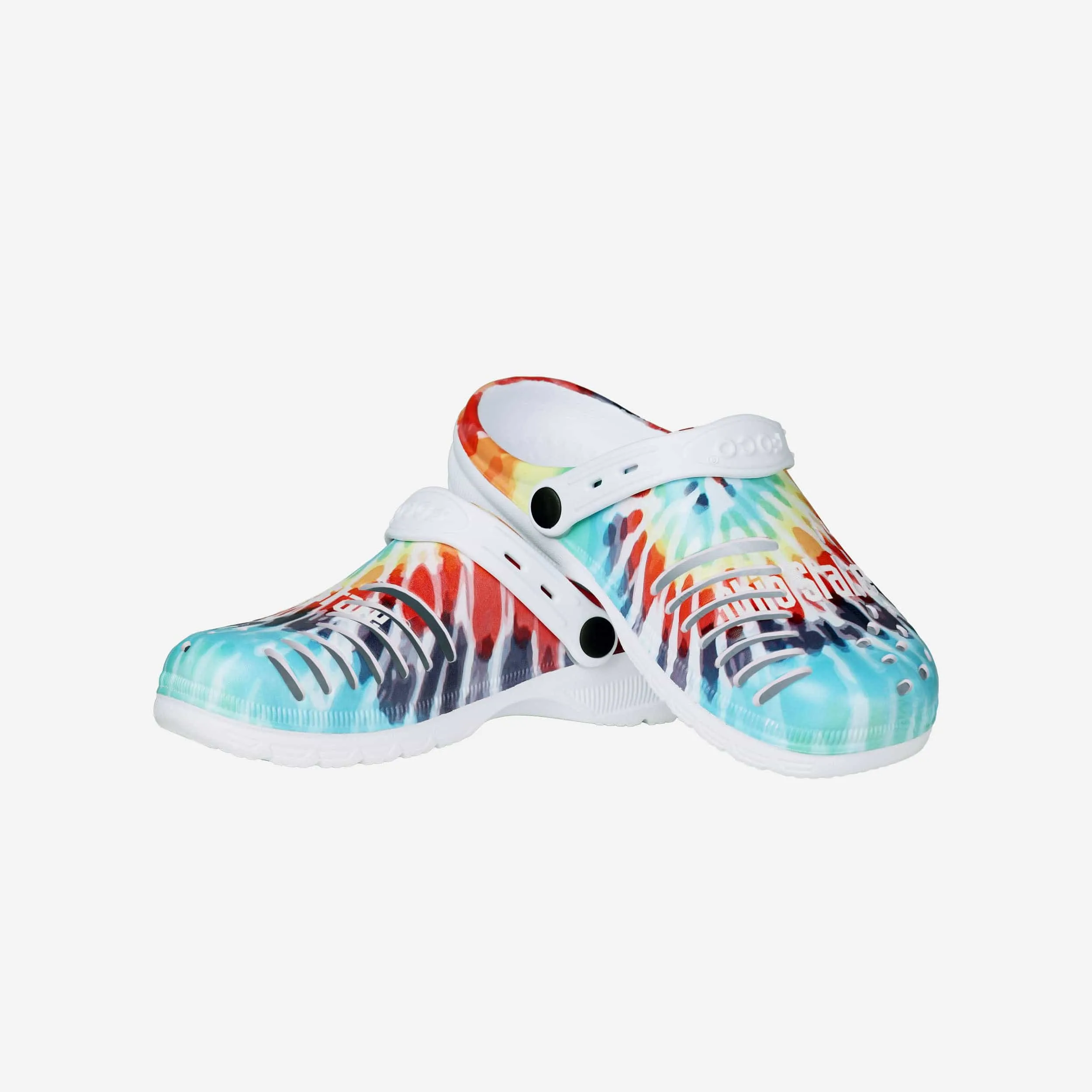 Ohio State Buckeyes Womens Tie-Dye Clog With Strap