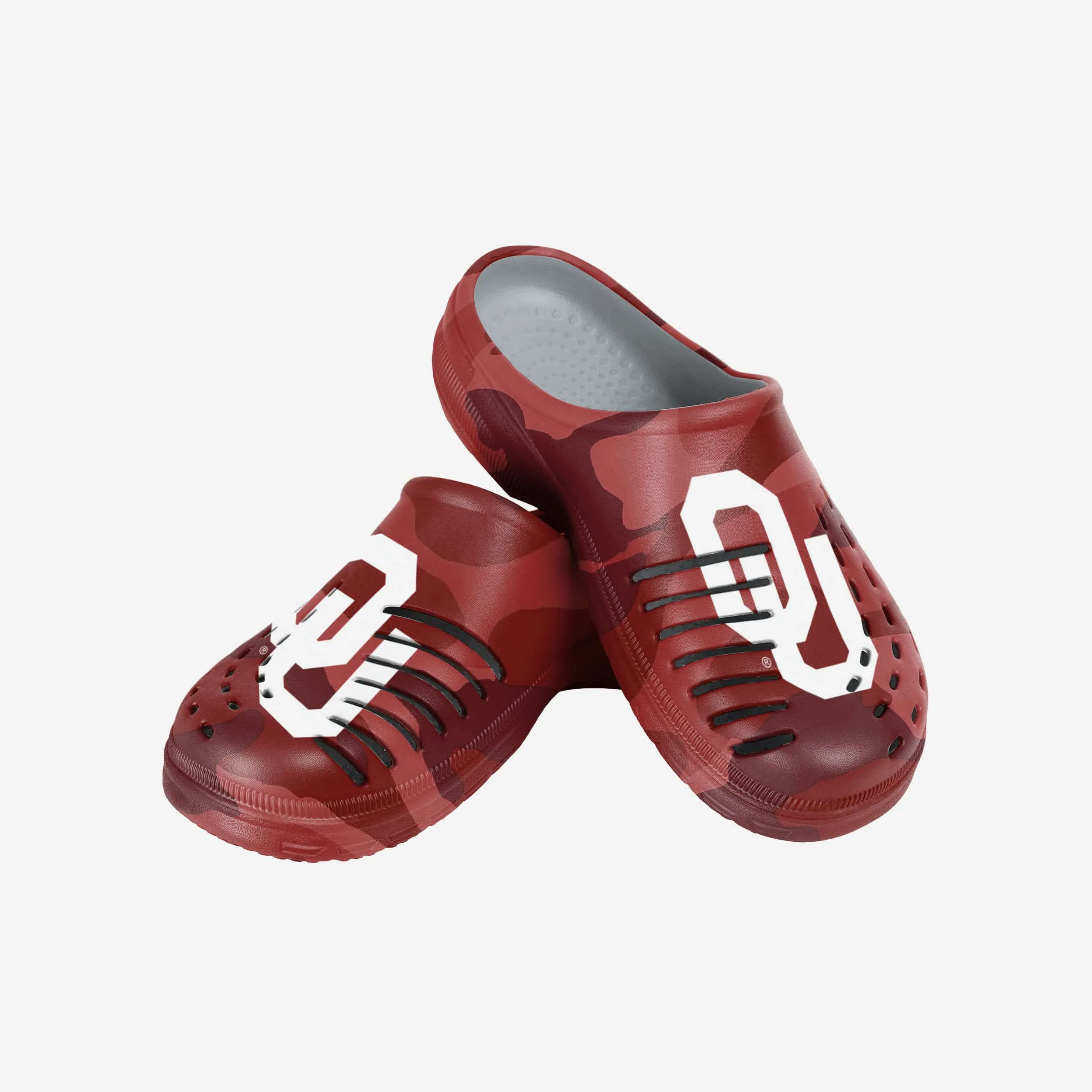 Oklahoma Sooners Tonal Camo Clog