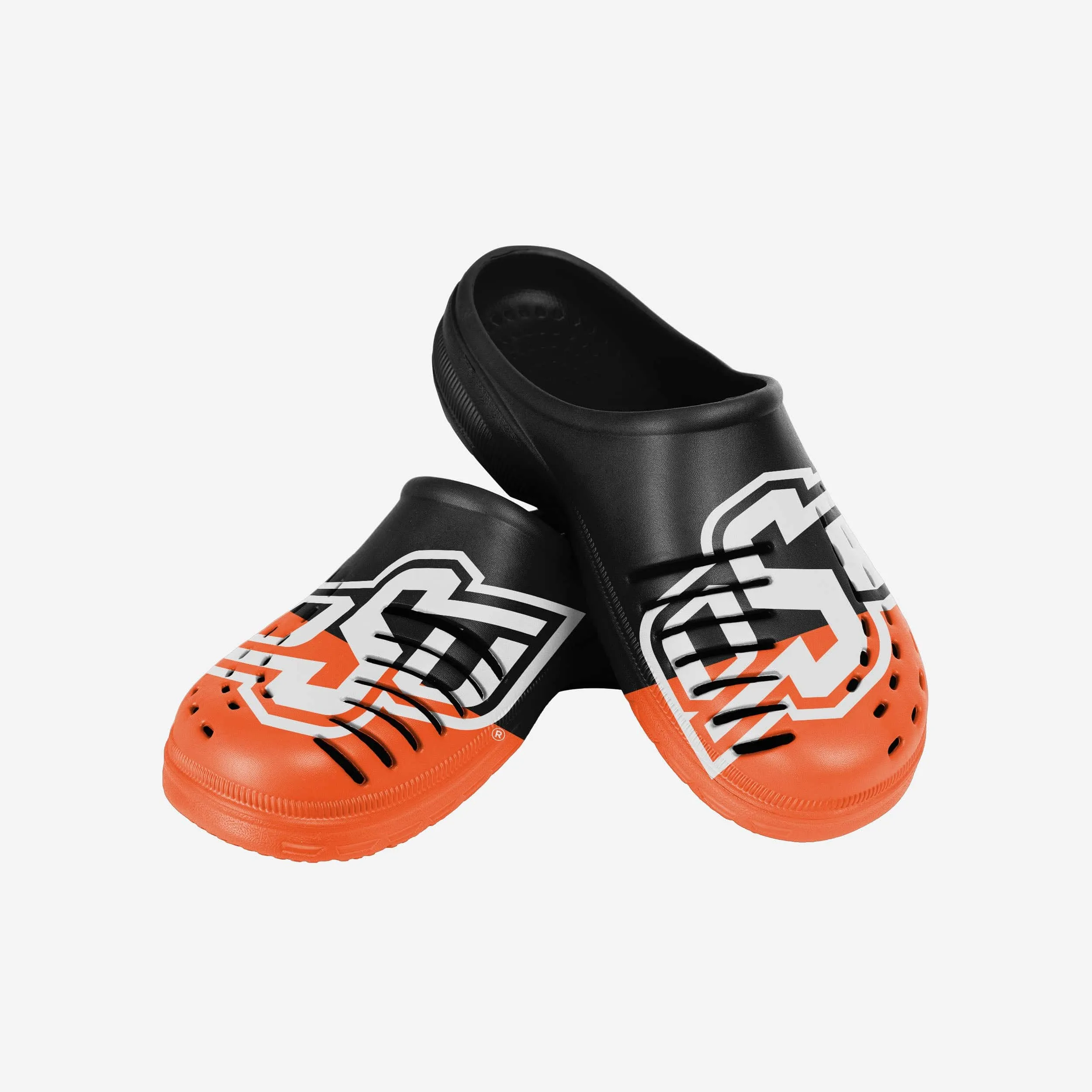 Oklahoma State Cowboys Colorblock Big Logo Clog