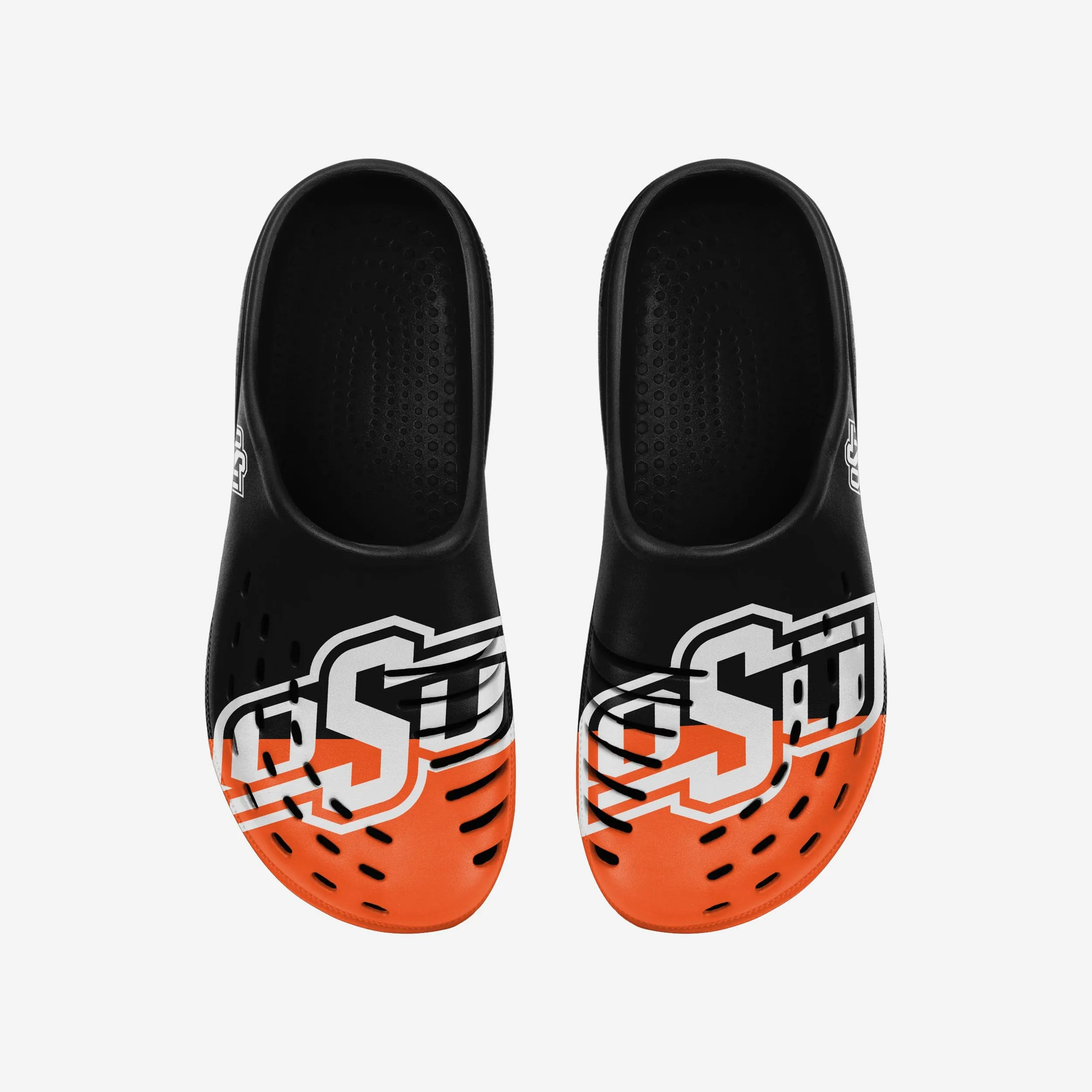 Oklahoma State Cowboys Colorblock Big Logo Clog