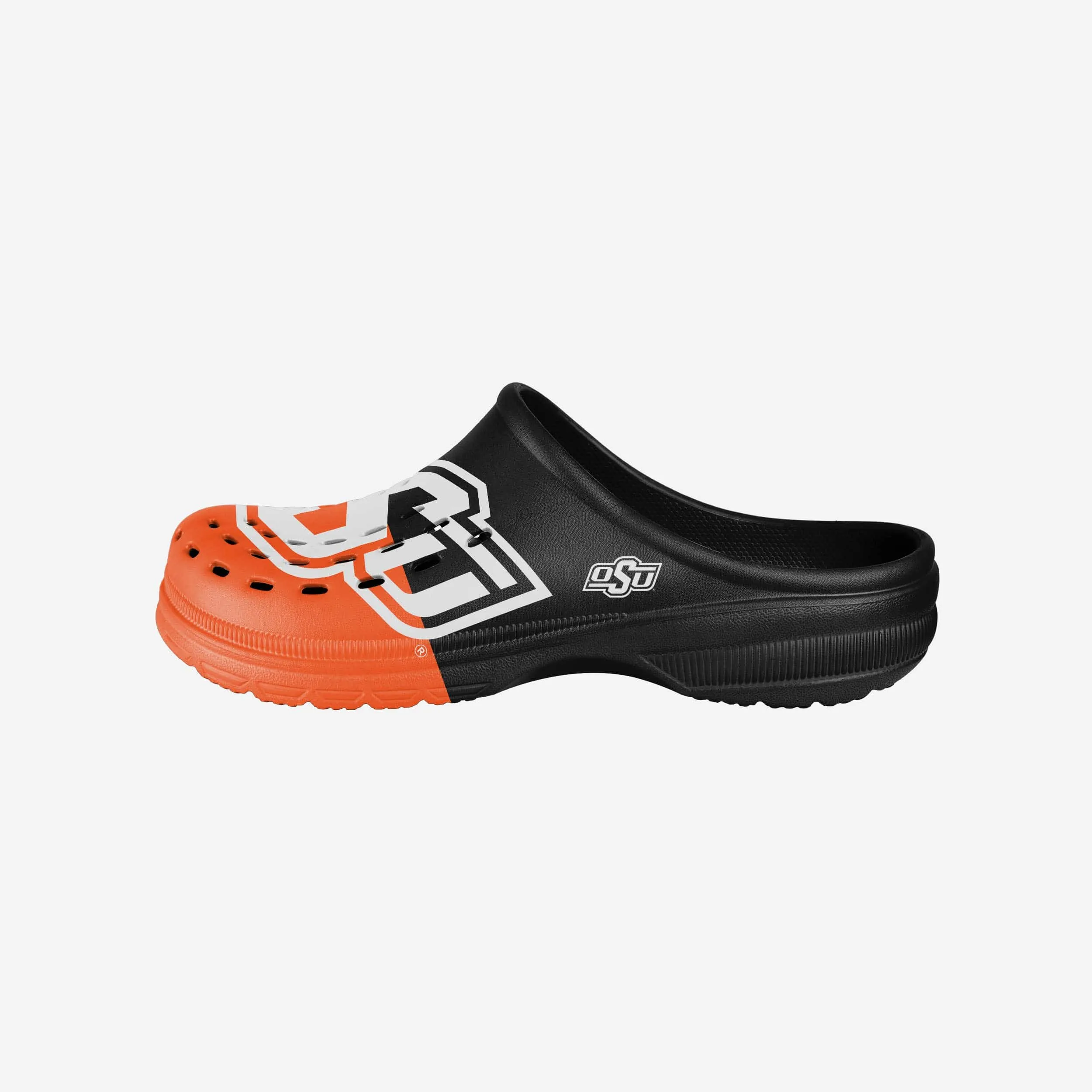 Oklahoma State Cowboys Colorblock Big Logo Clog