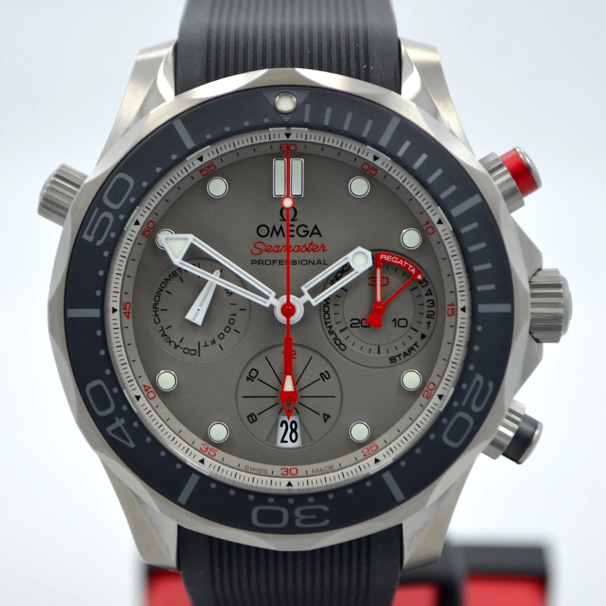 Omega Seamaster Professional ENTZ 300M Titanium 21292445099001 Chronograph Watch