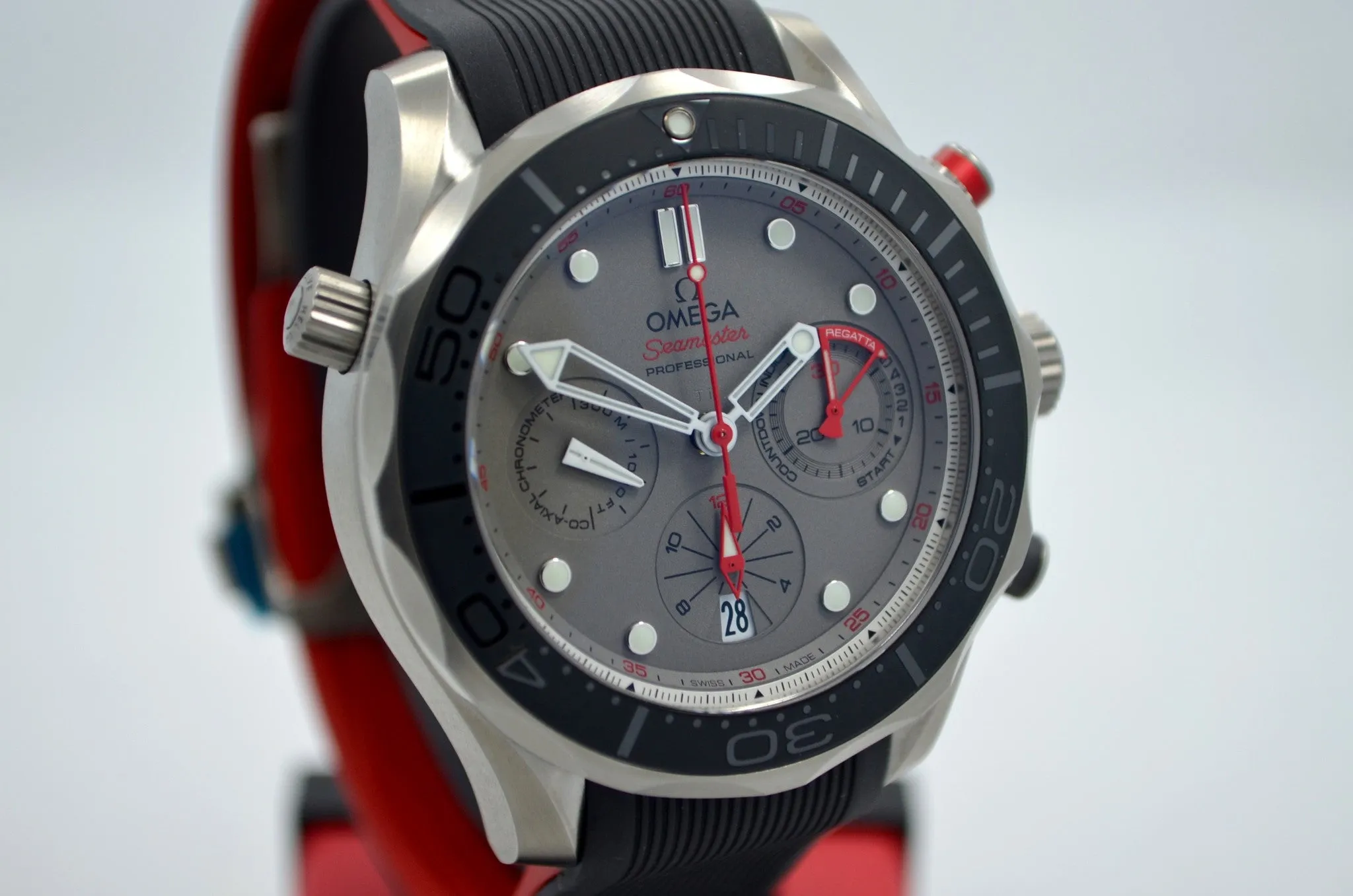 Omega Seamaster Professional ENTZ 300M Titanium 21292445099001 Chronograph Watch