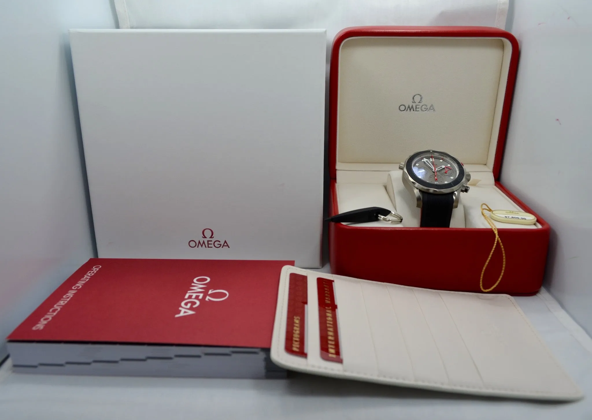 Omega Seamaster Professional ENTZ 300M Titanium 21292445099001 Chronograph Watch
