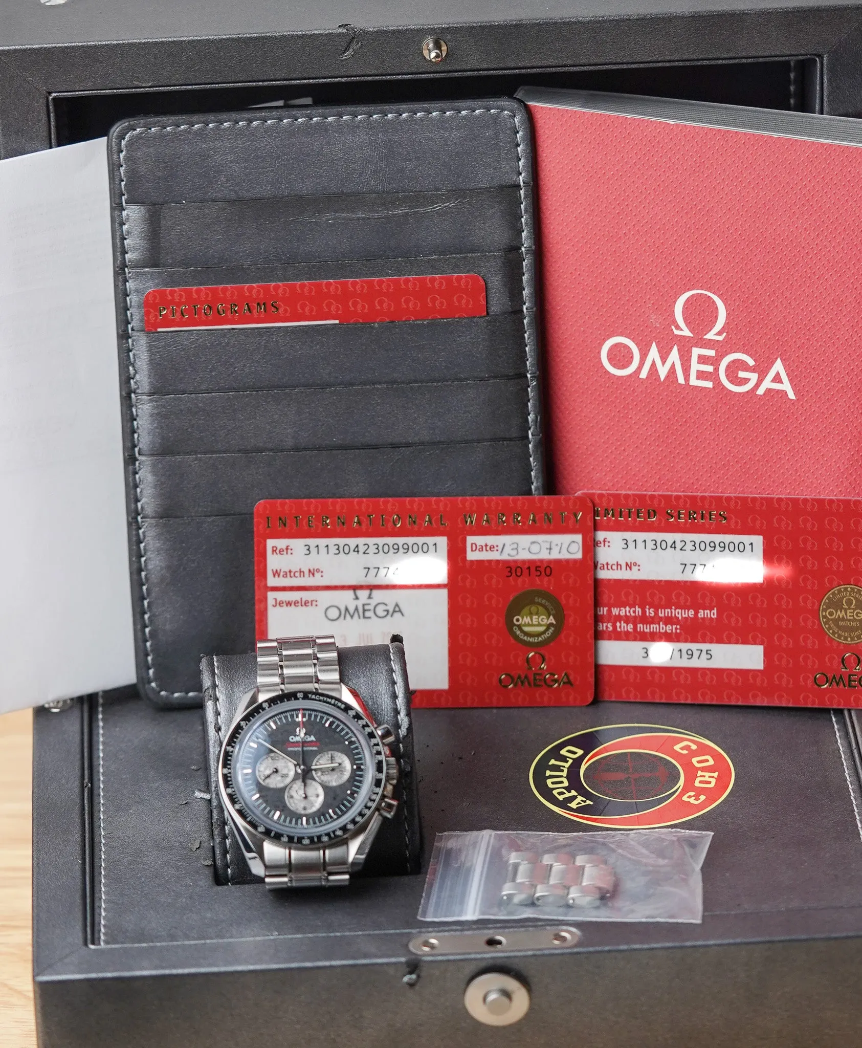 Omega Speedmaster Apollo-Soyuz '35th Anniversary' Meteorite Dial 311.30.42.30.99.001