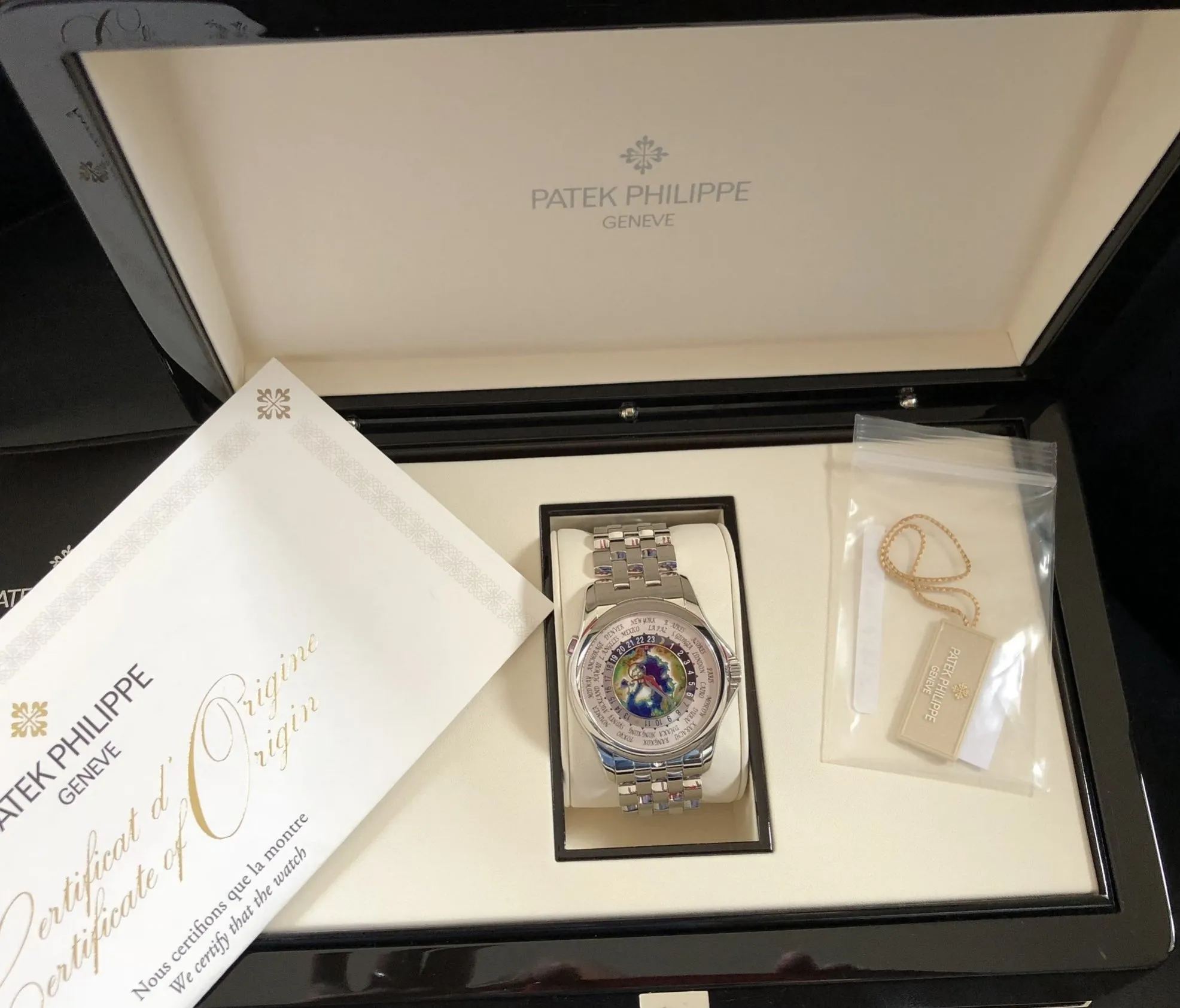 Patek Philippe Worldtime Platinum Ref. 5131P