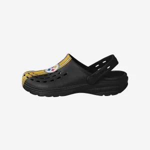 Pittsburgh Steelers Team Stripe Clog With Strap