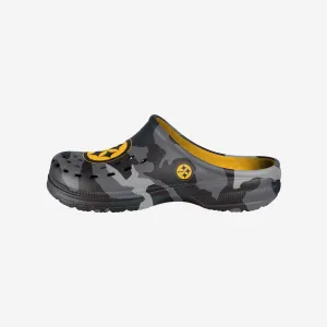 Pittsburgh Steelers Tonal Camo Clog