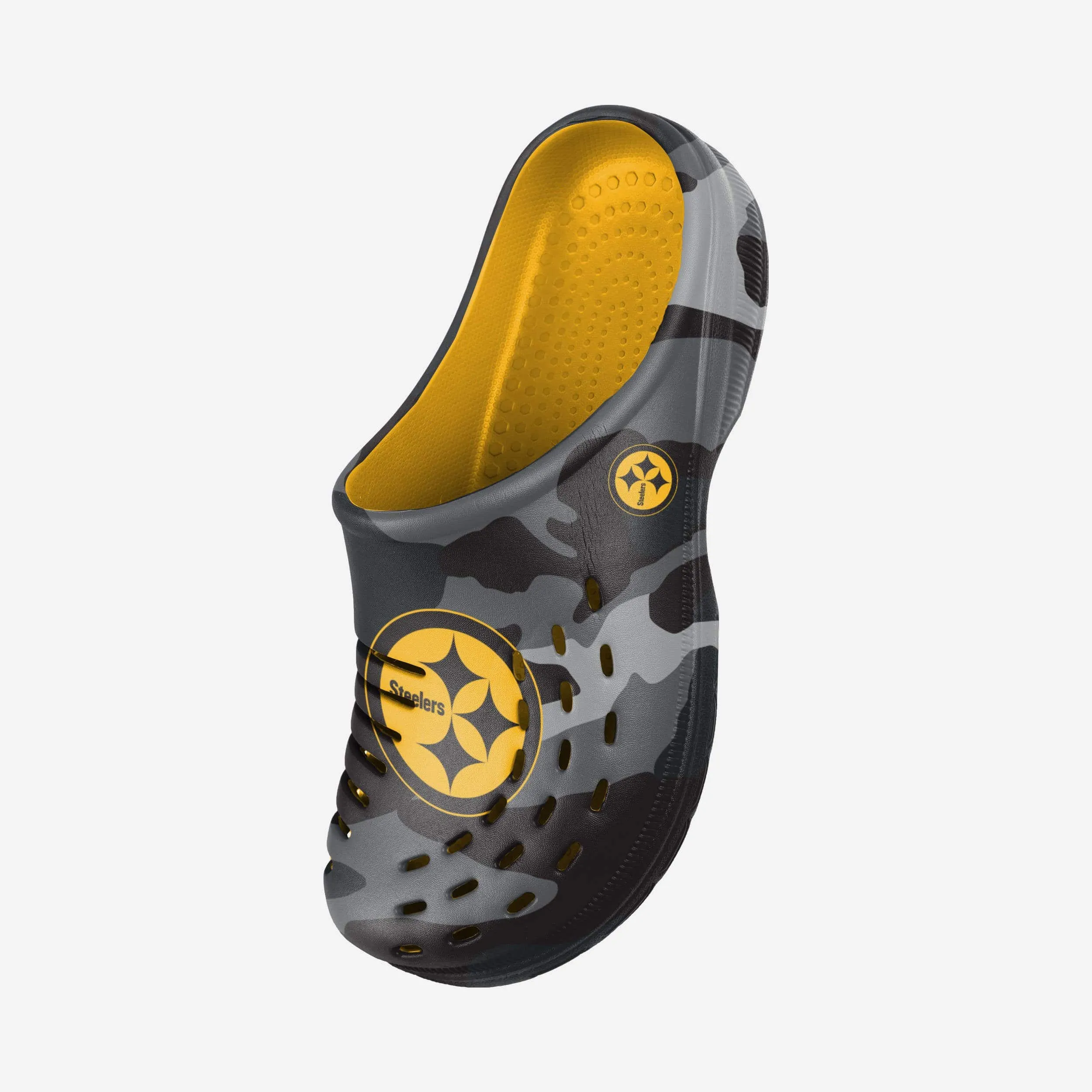 Pittsburgh Steelers Tonal Camo Clog