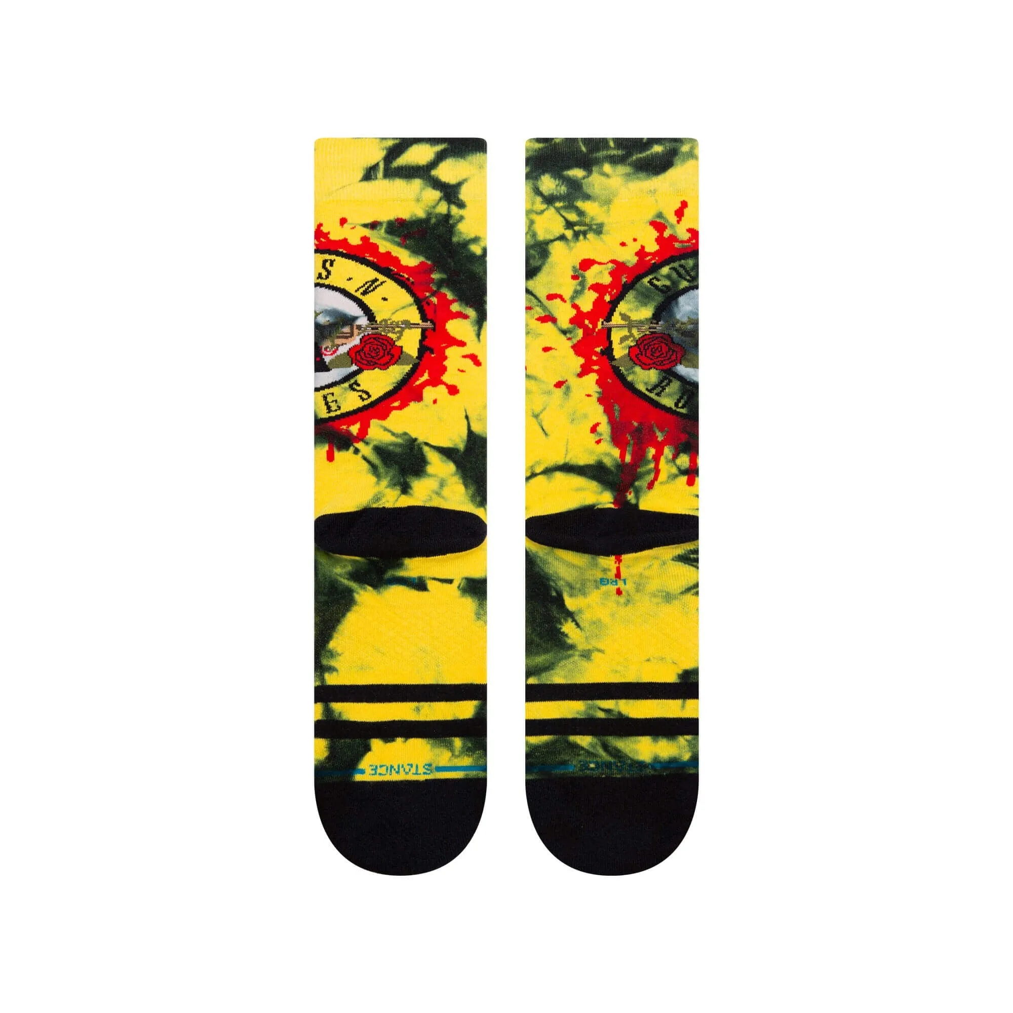 Ponožky Stance Crew Guns N’ Roses So Fine žlté