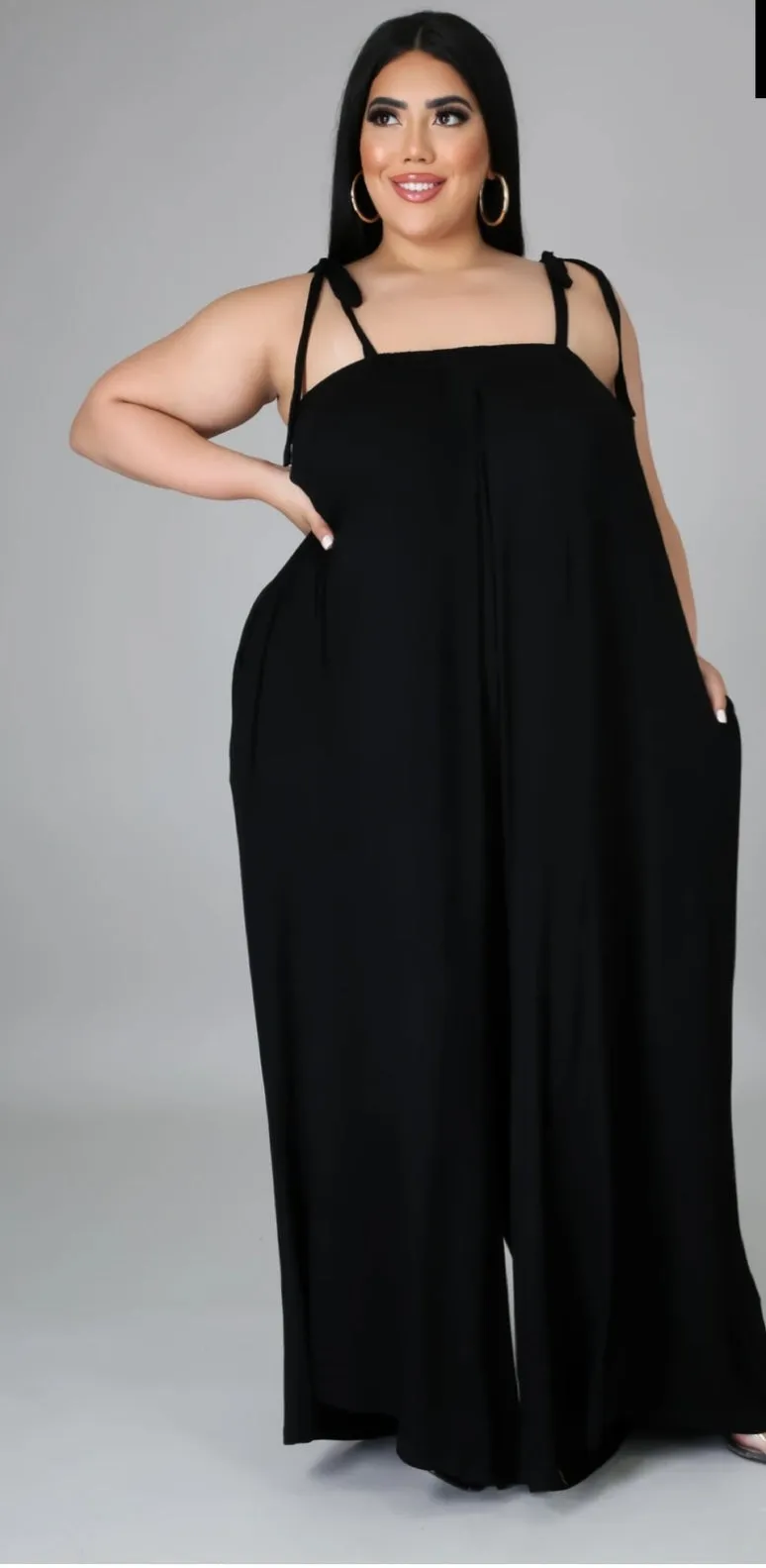 "Casual Affair" (Plus Size) Jumpsuit