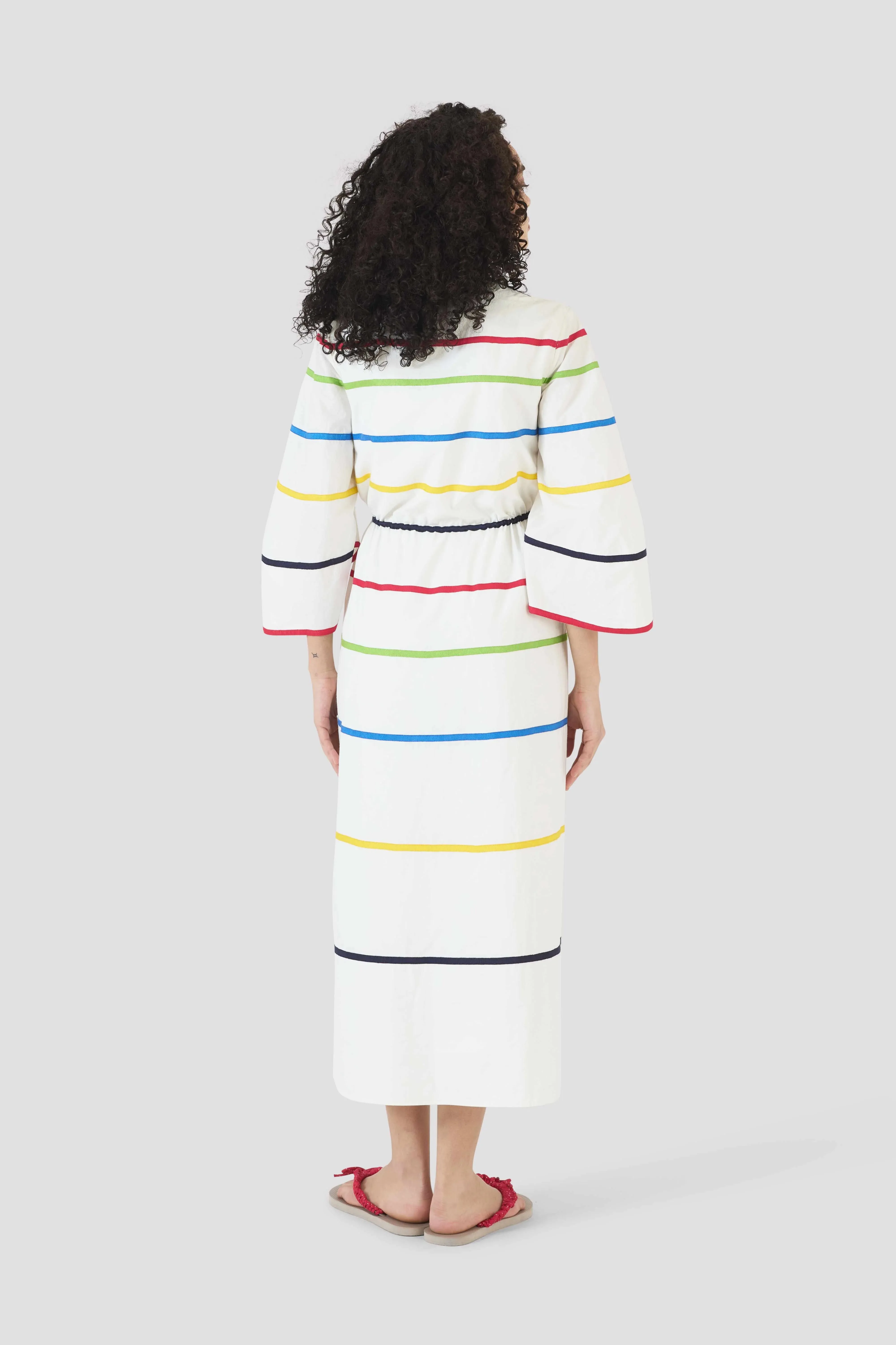 Ribbon Caftan Dress