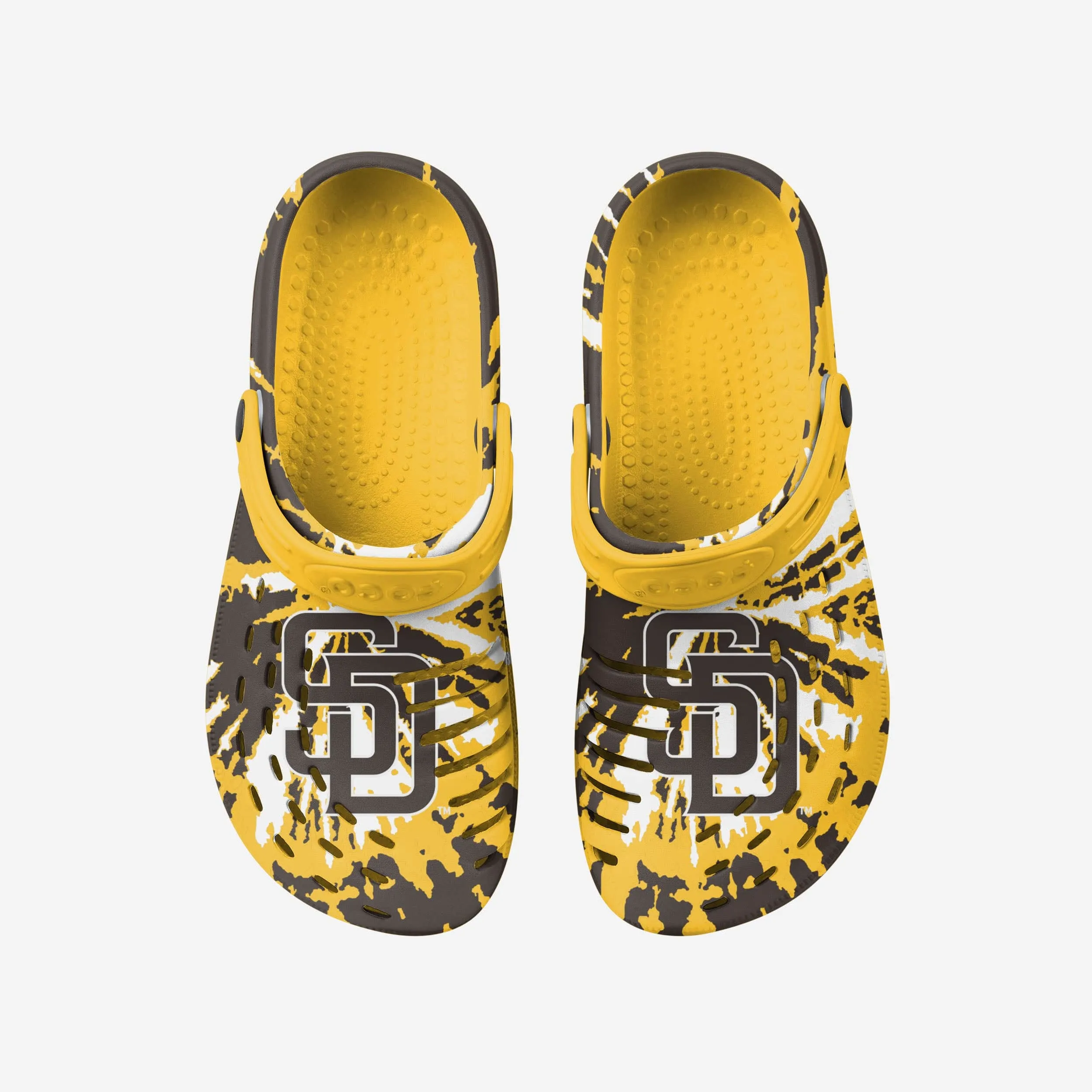 San Diego Padres Tie-Dye Clog With Strap