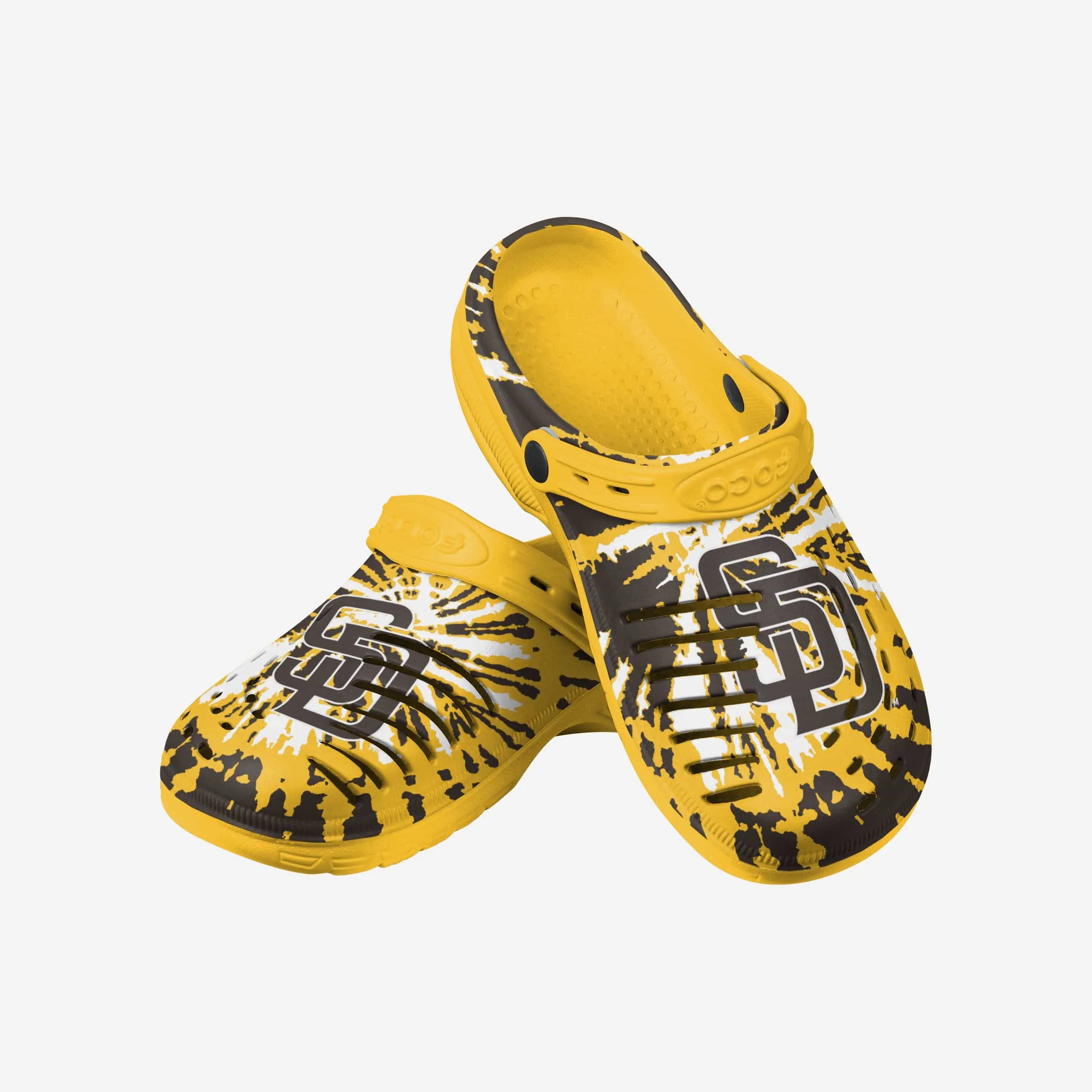 San Diego Padres Tie-Dye Clog With Strap