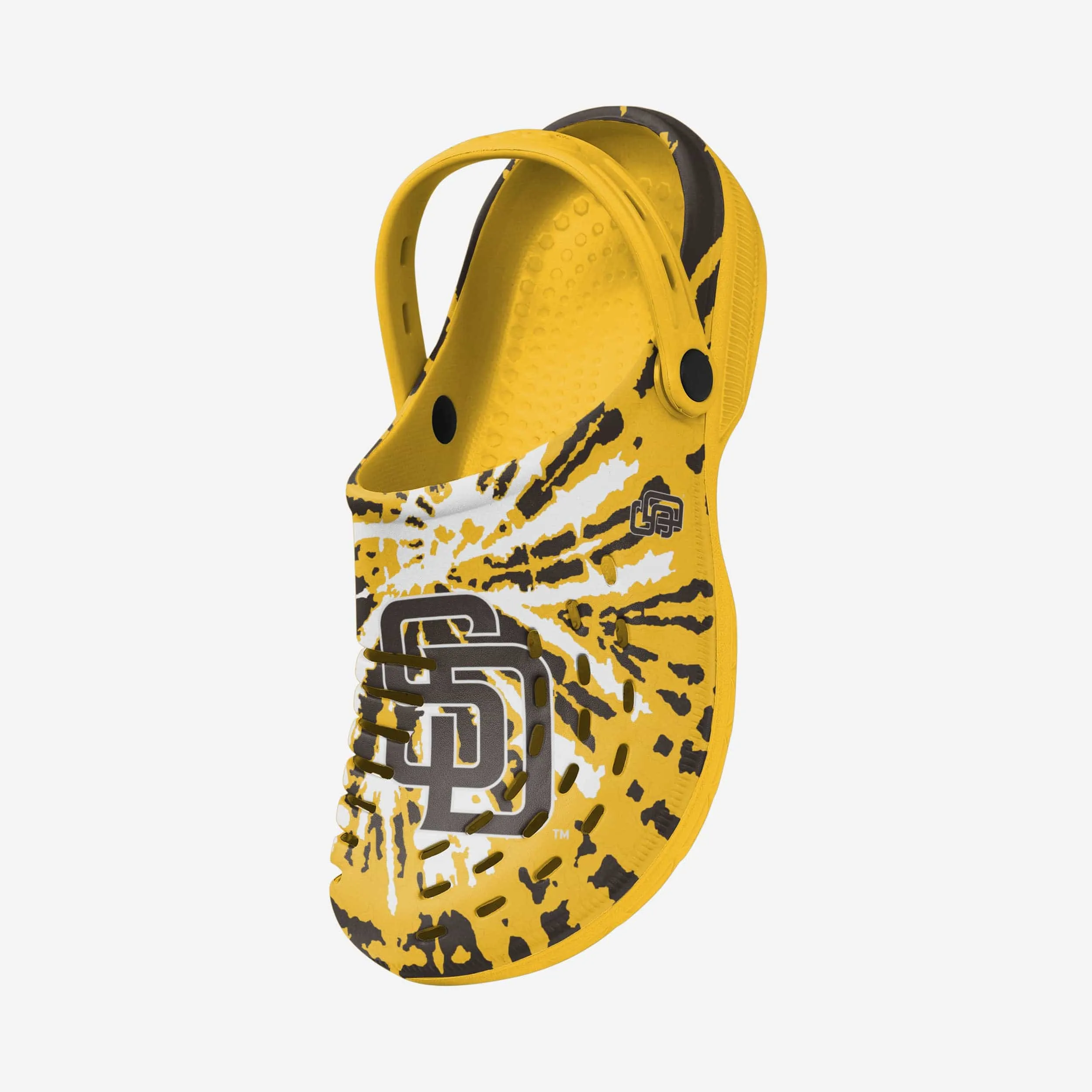 San Diego Padres Tie-Dye Clog With Strap