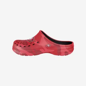 San Francisco 49ers Tonal Camo Clog
