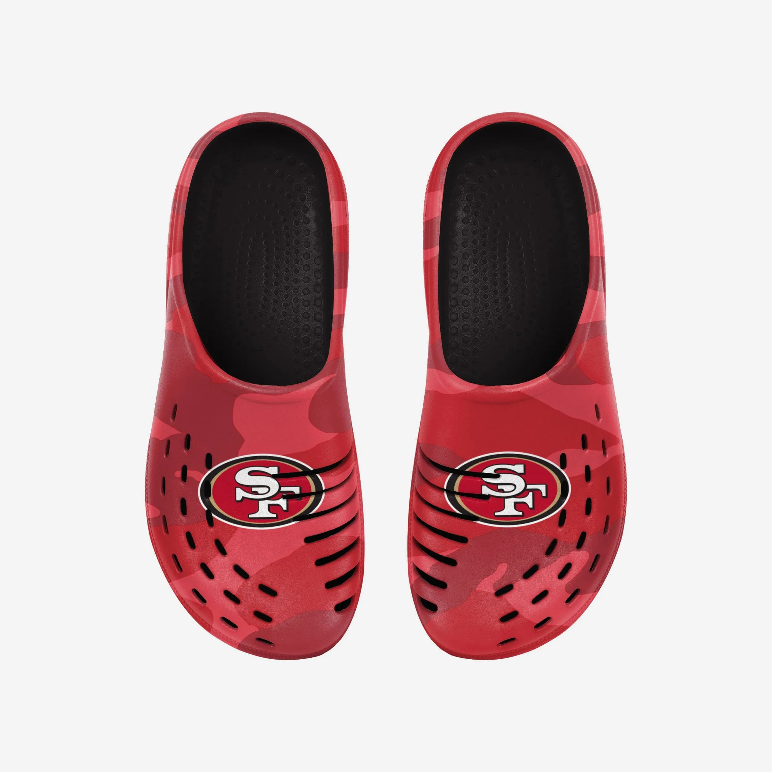 San Francisco 49ers Tonal Camo Clog