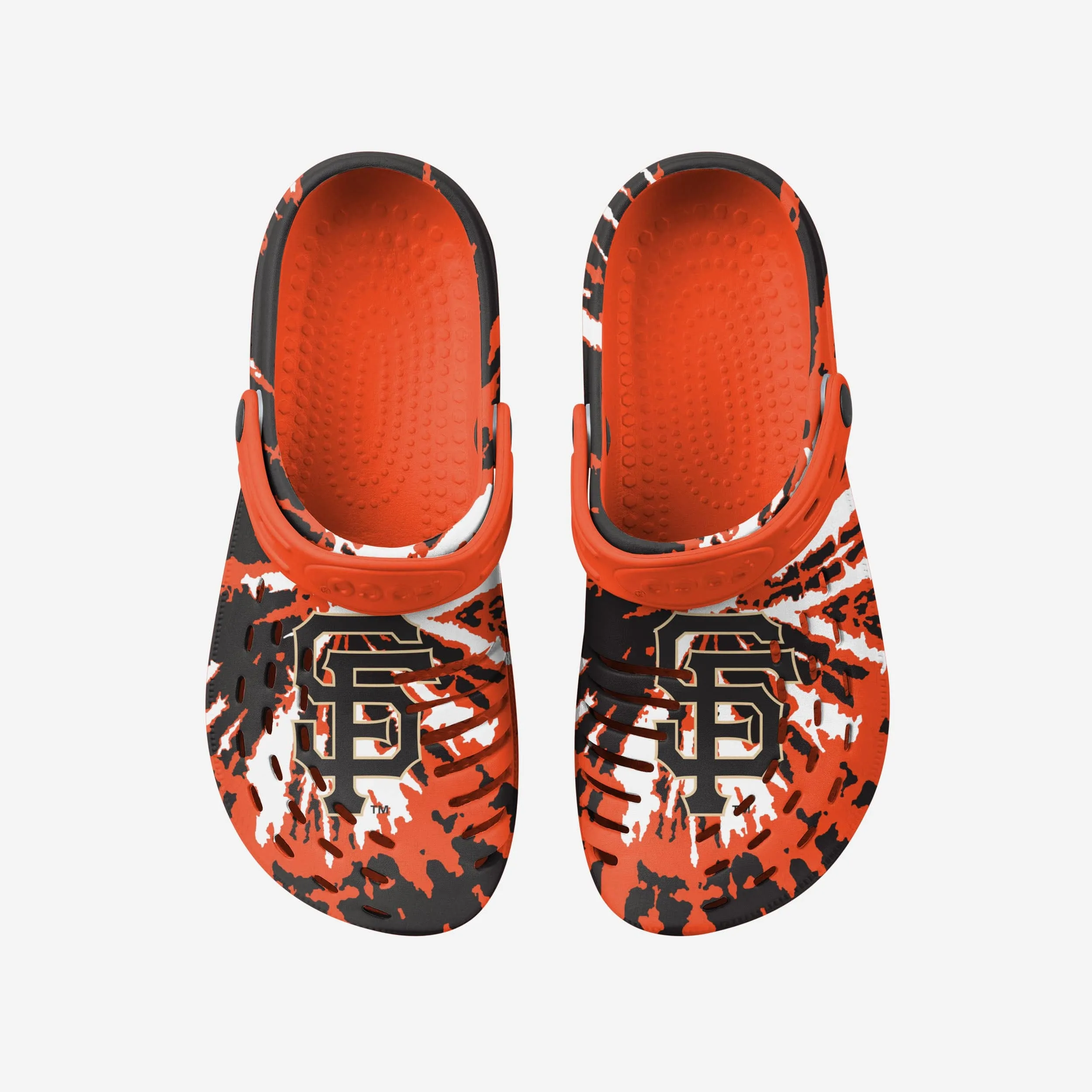 San Francisco Giants Tie-Dye Clog With Strap