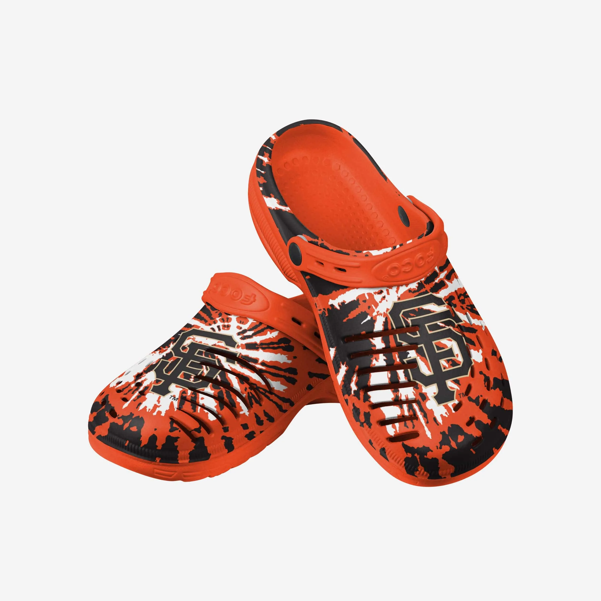 San Francisco Giants Tie-Dye Clog With Strap