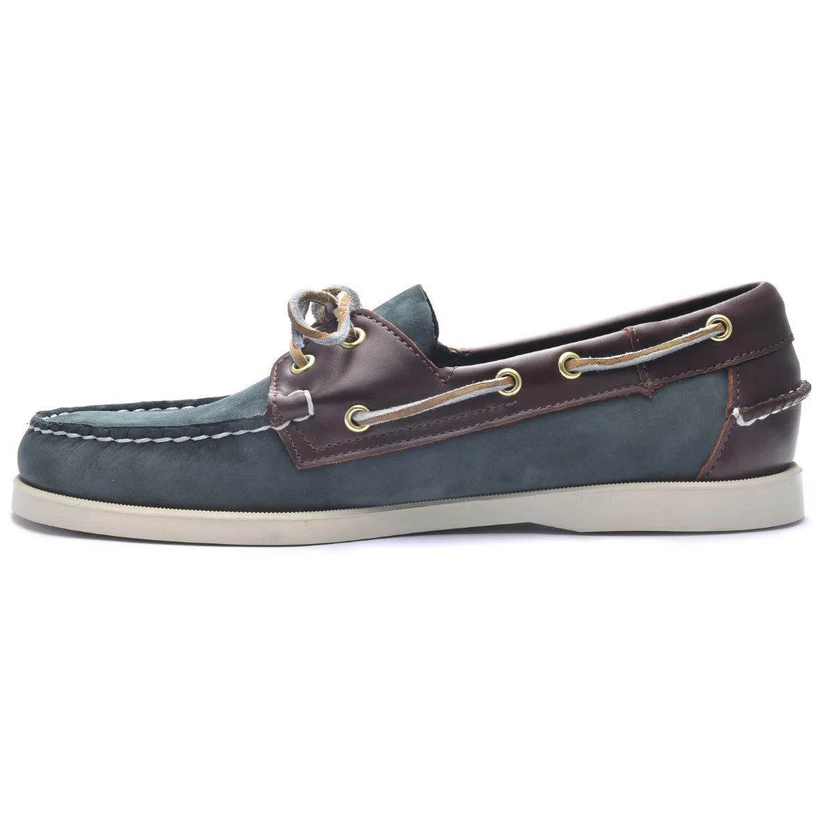 SEBAGO Leather Portland Spinnaker NBK FGL  Blue Navy Brown