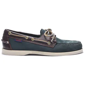 SEBAGO Leather Portland Spinnaker NBK FGL  Blue Navy Brown