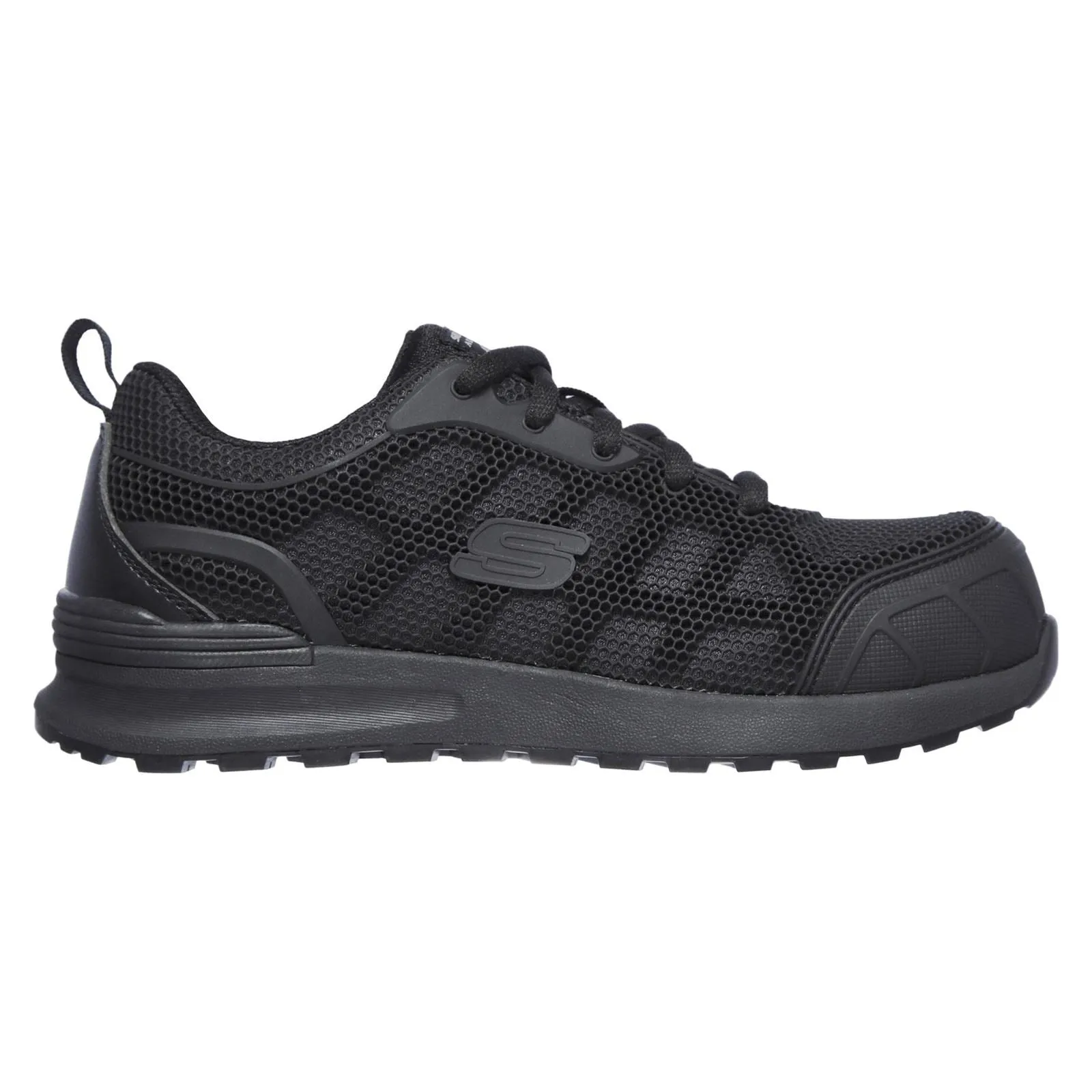 Skechers (GAR77289EC) Ladies Safety Trainers Bulklin Ayak in UK 3 to 8