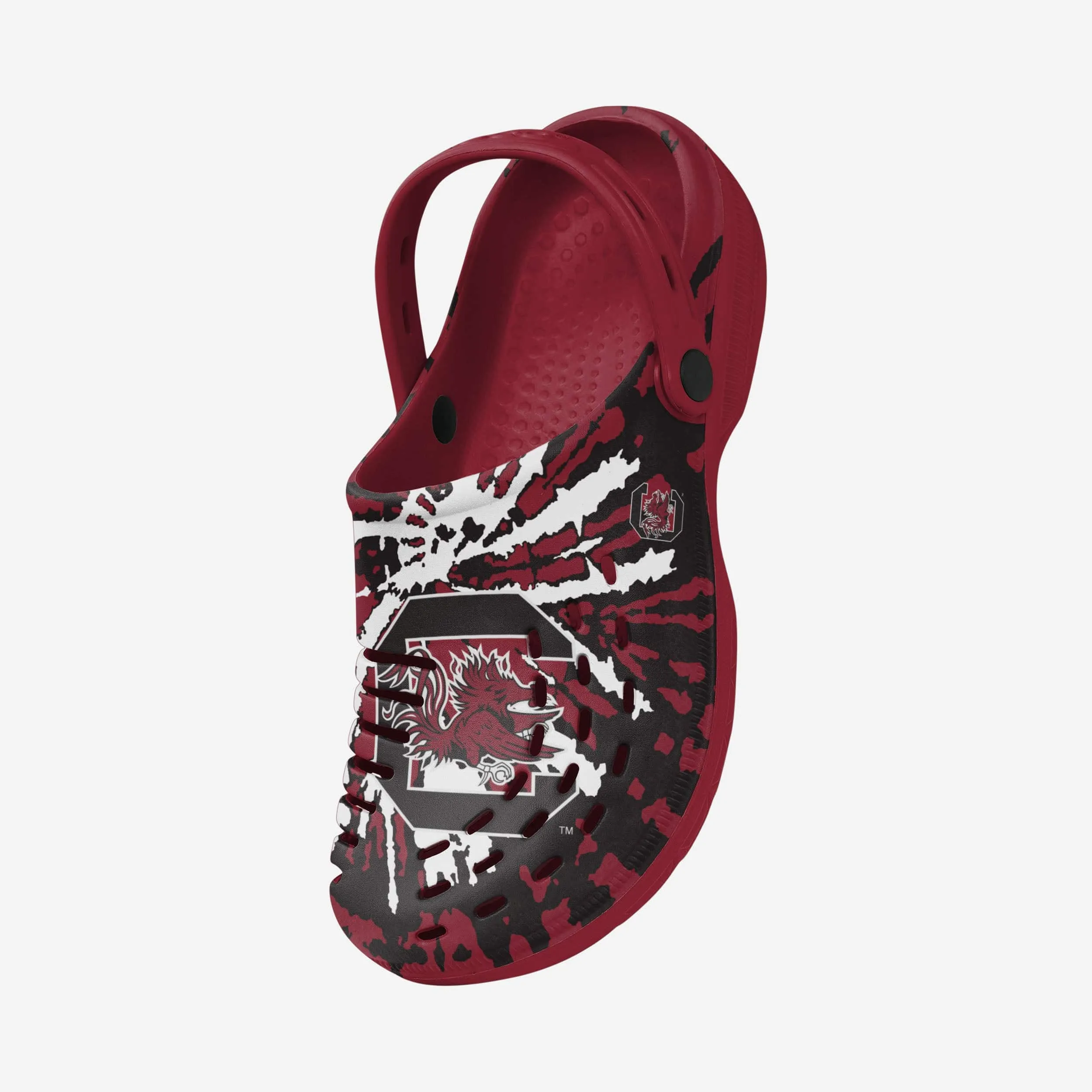 South Carolina Gamecocks Tie-Dye Clog With Strap