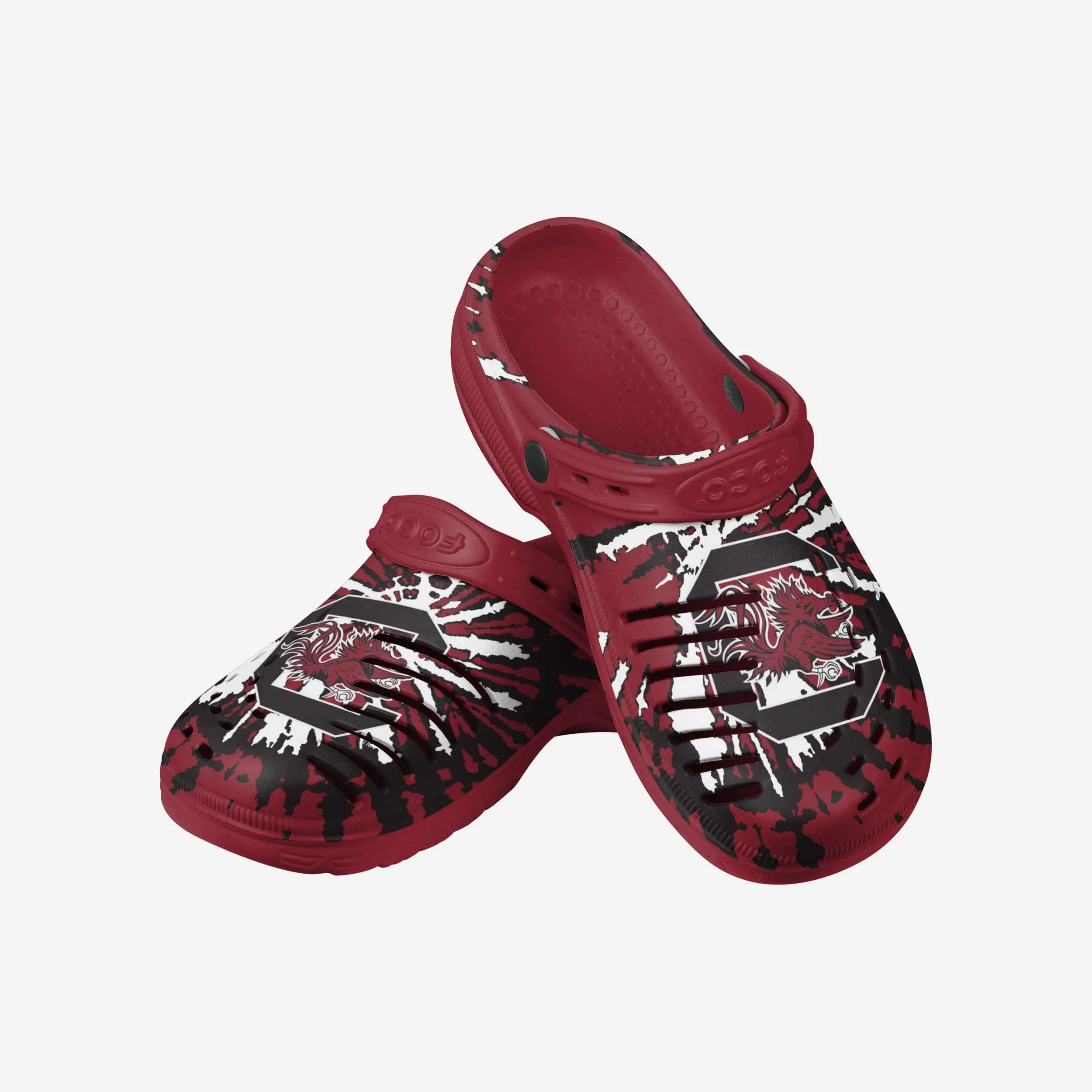 South Carolina Gamecocks Tie-Dye Clog With Strap