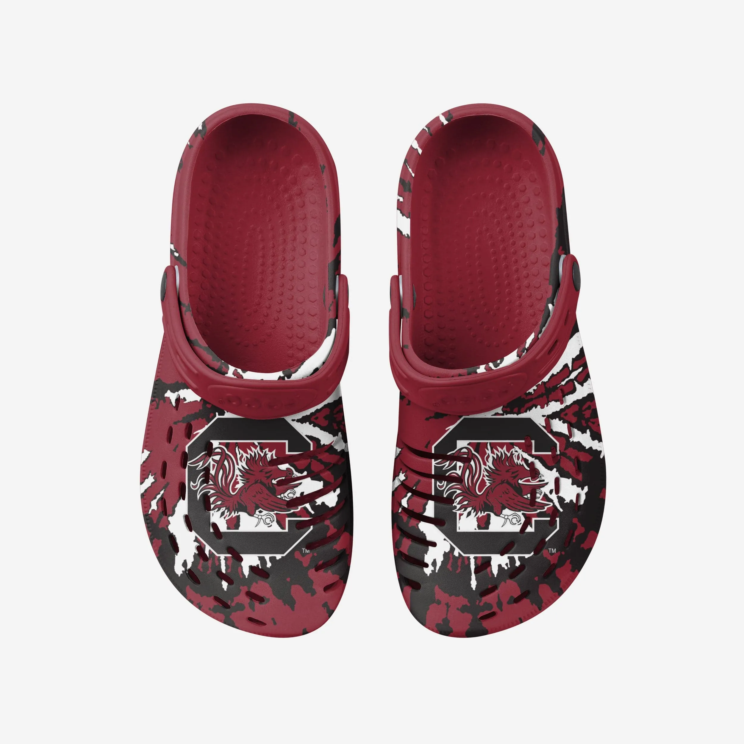 South Carolina Gamecocks Tie-Dye Clog With Strap