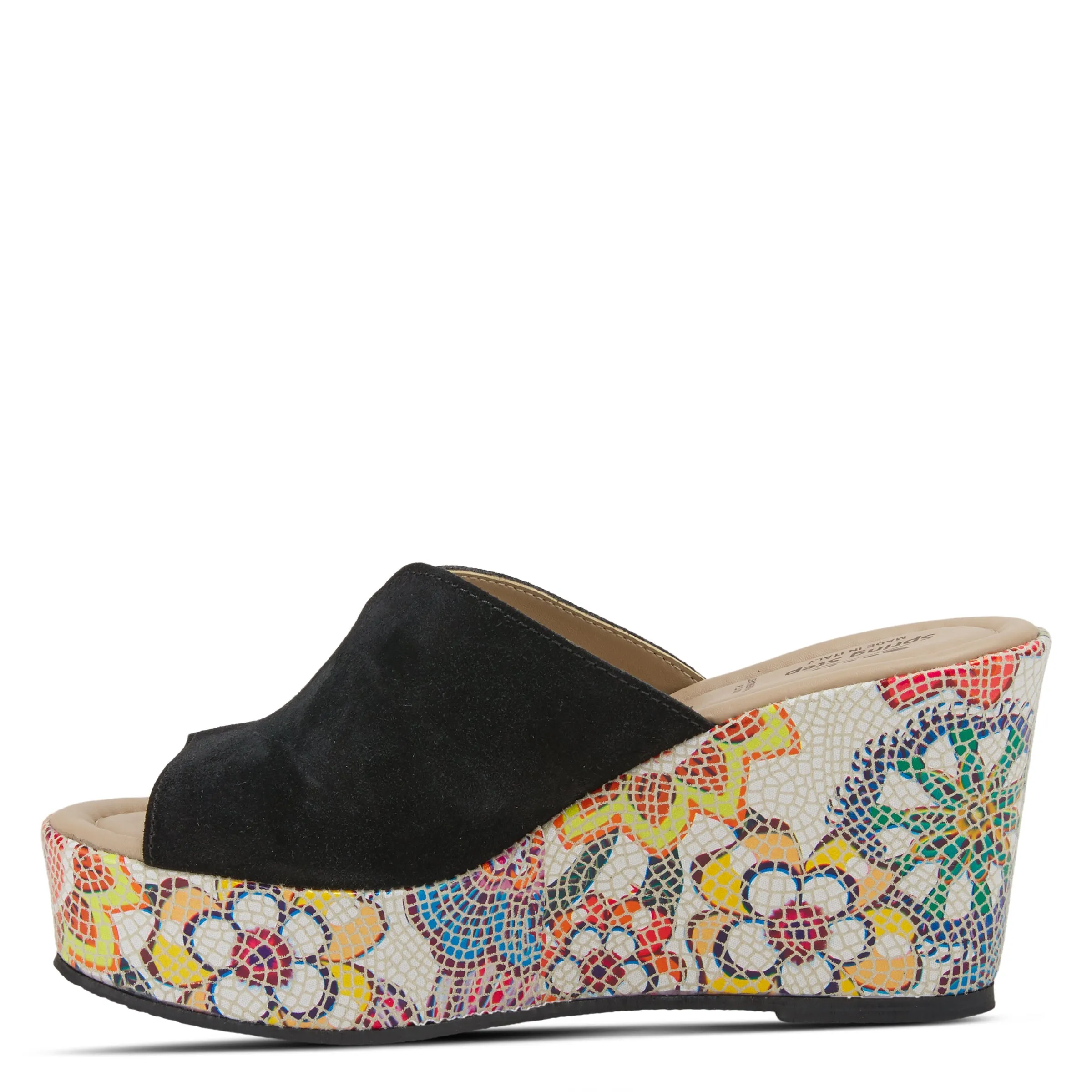 Spring Step Shoes Laylani Slide Sandal Women’s Genuine Suede