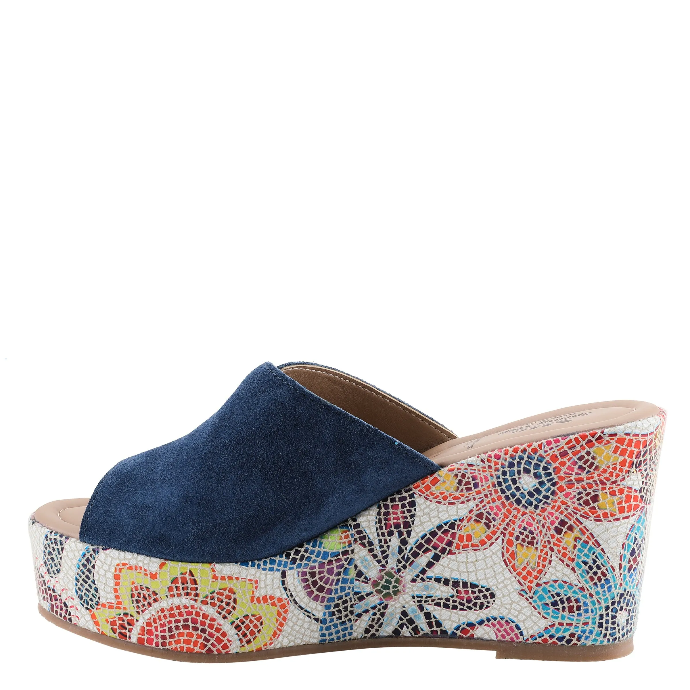 Spring Step Shoes Laylani Slide Sandal Women’s Genuine Suede