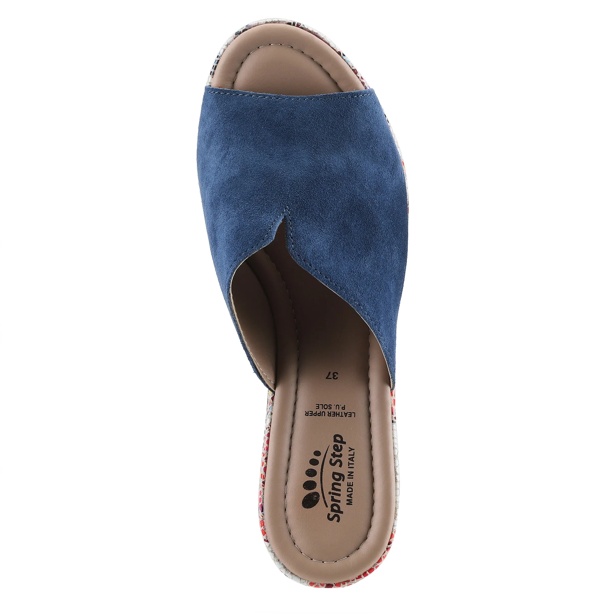 Spring Step Shoes Laylani Slide Sandal Women’s Genuine Suede