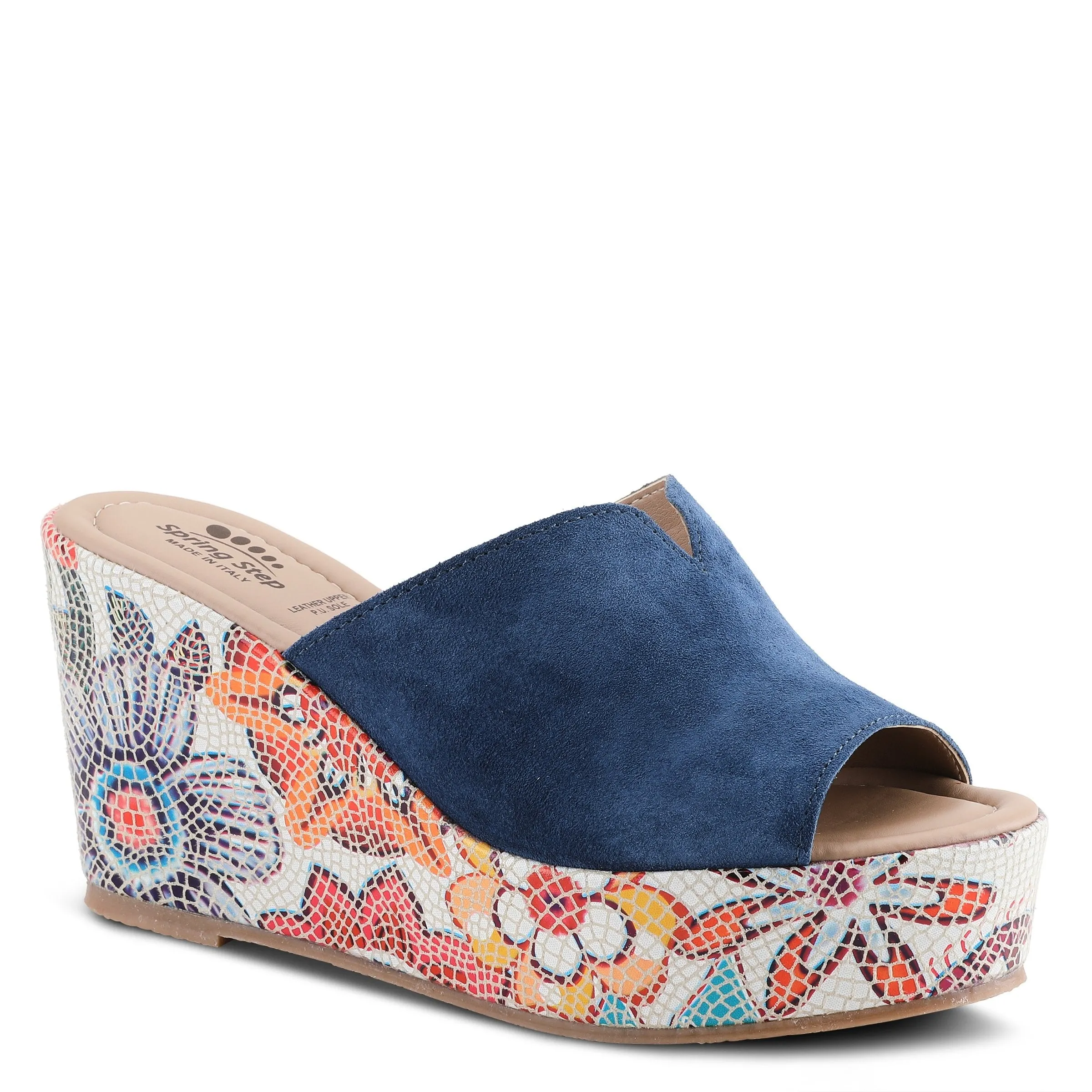 Spring Step Shoes Laylani Slide Sandal Women’s Genuine Suede