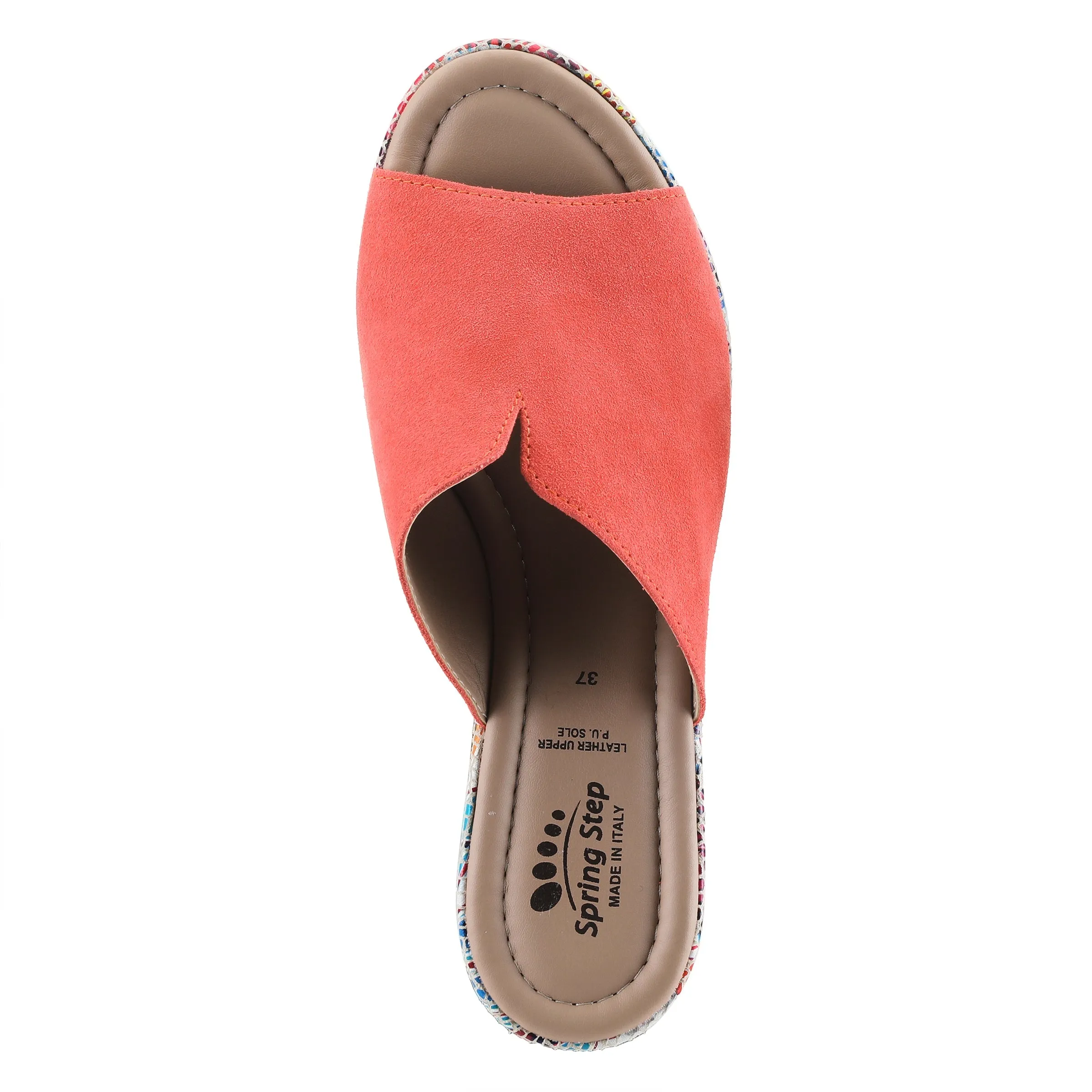 Spring Step Shoes Laylani Slide Sandal Women’s Genuine Suede
