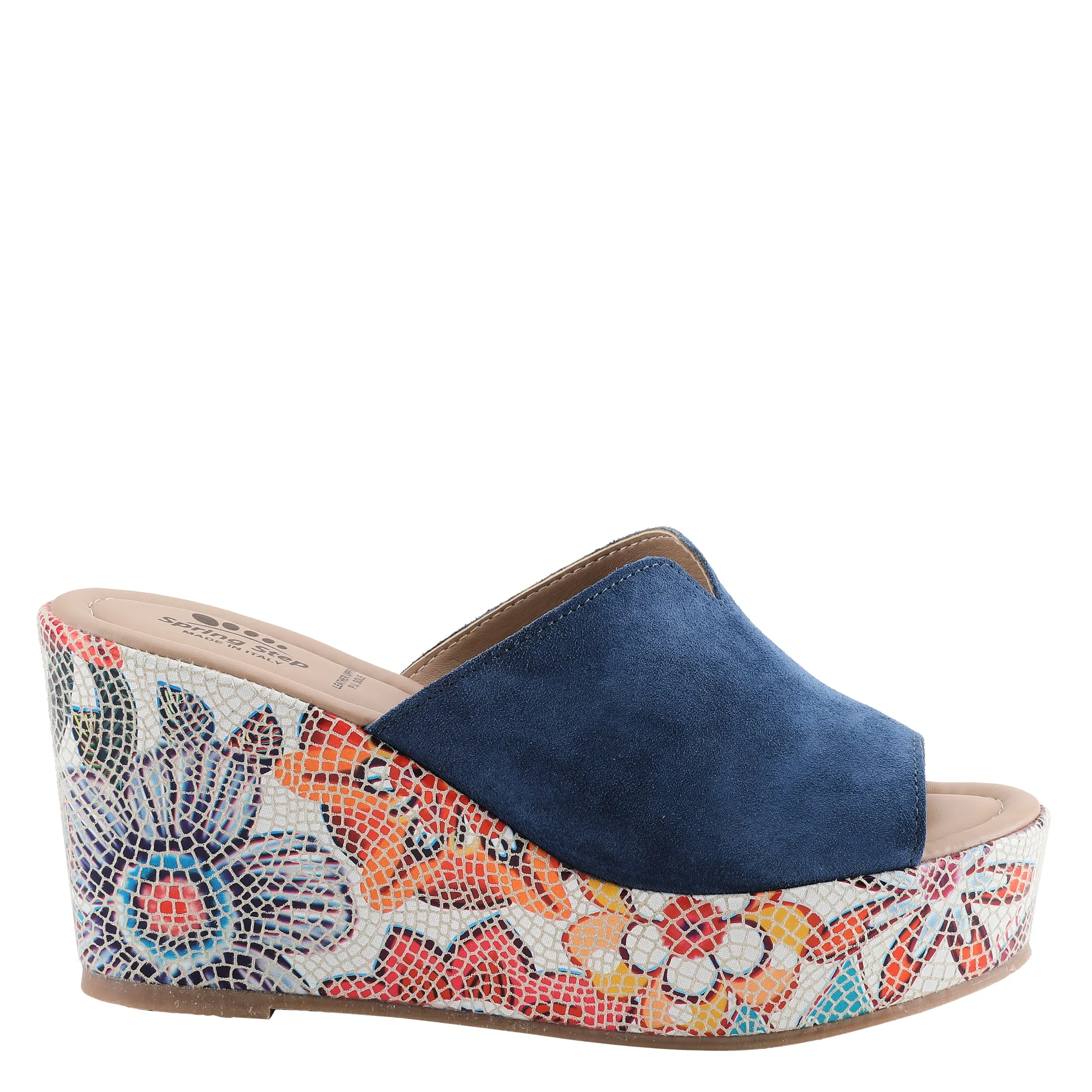Spring Step Shoes Laylani Slide Sandal Women’s Genuine Suede