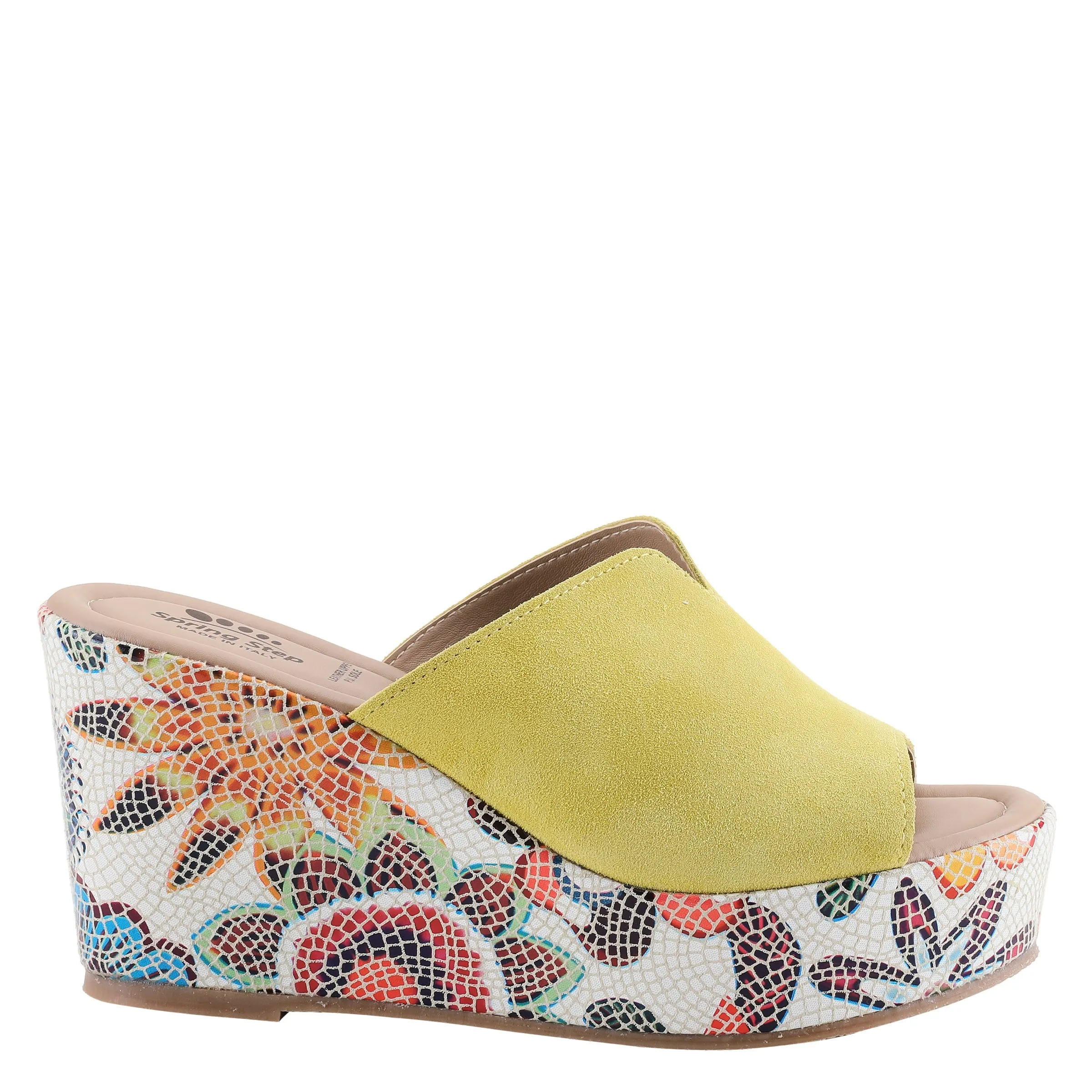 Spring Step Shoes Laylani Slide Sandal Women’s Genuine Suede
