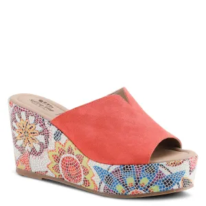 Spring Step Shoes Laylani Slide Sandal Women’s Genuine Suede