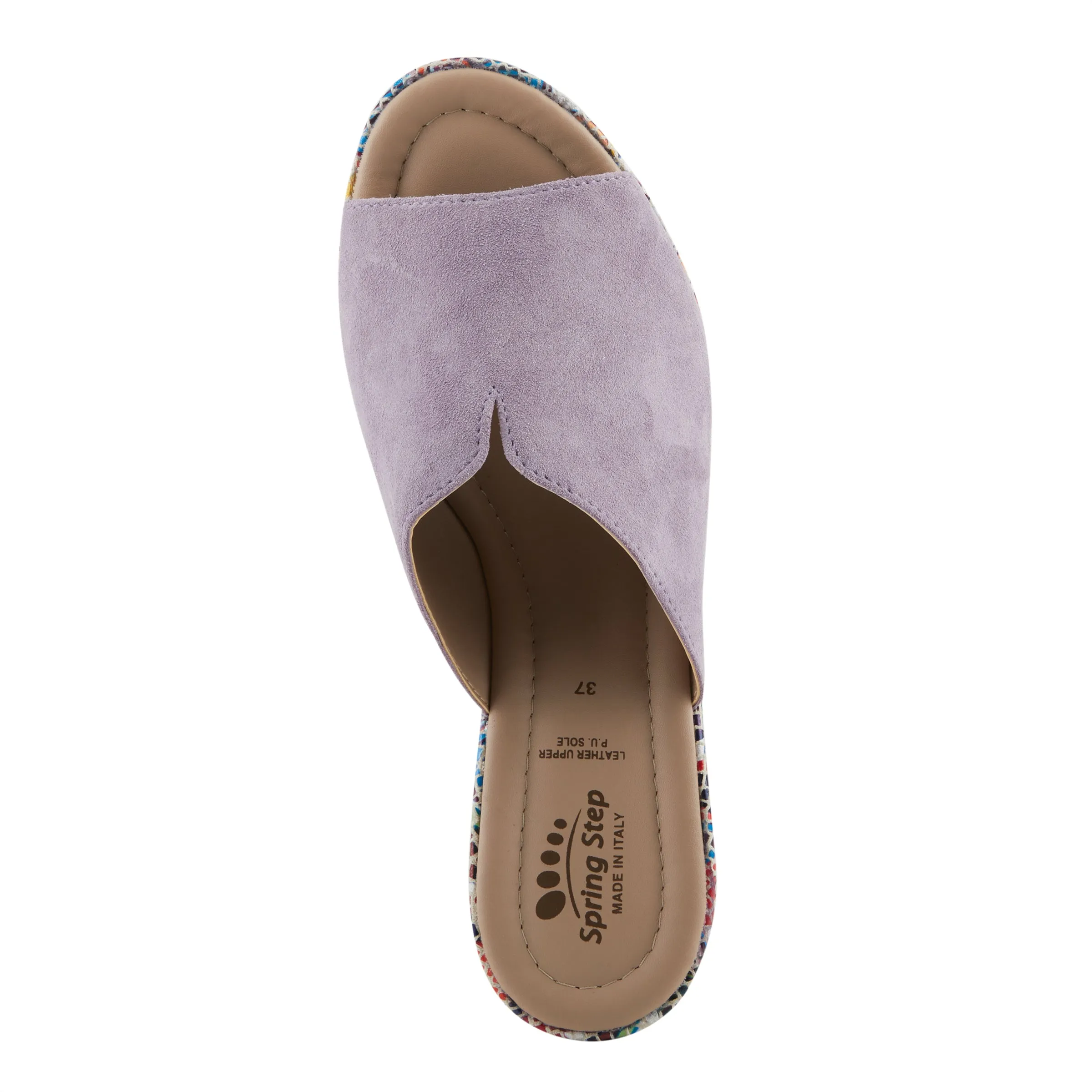 Spring Step Shoes Laylani Slide Sandal Women’s Genuine Suede