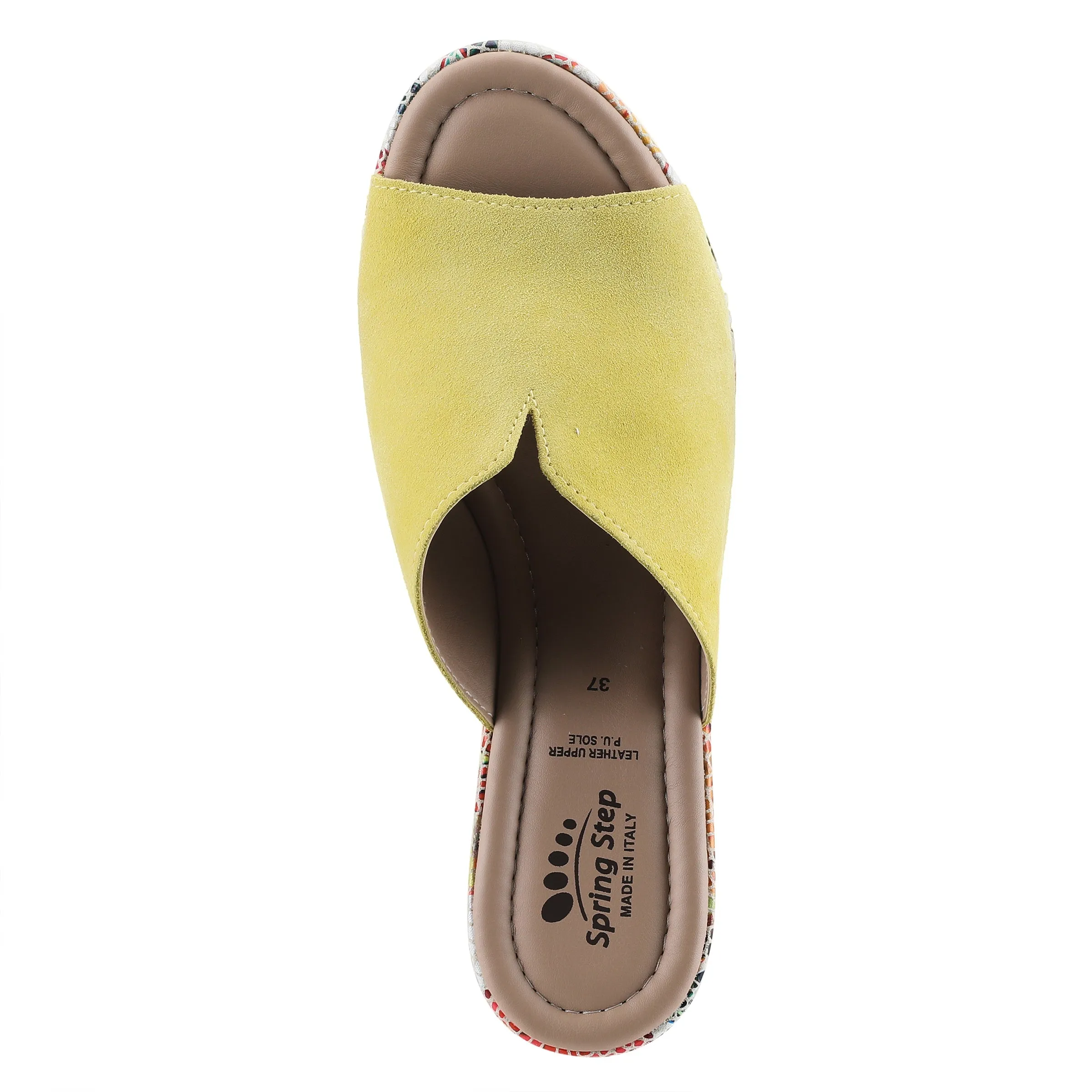 Spring Step Shoes Laylani Slide Sandal Women’s Genuine Suede