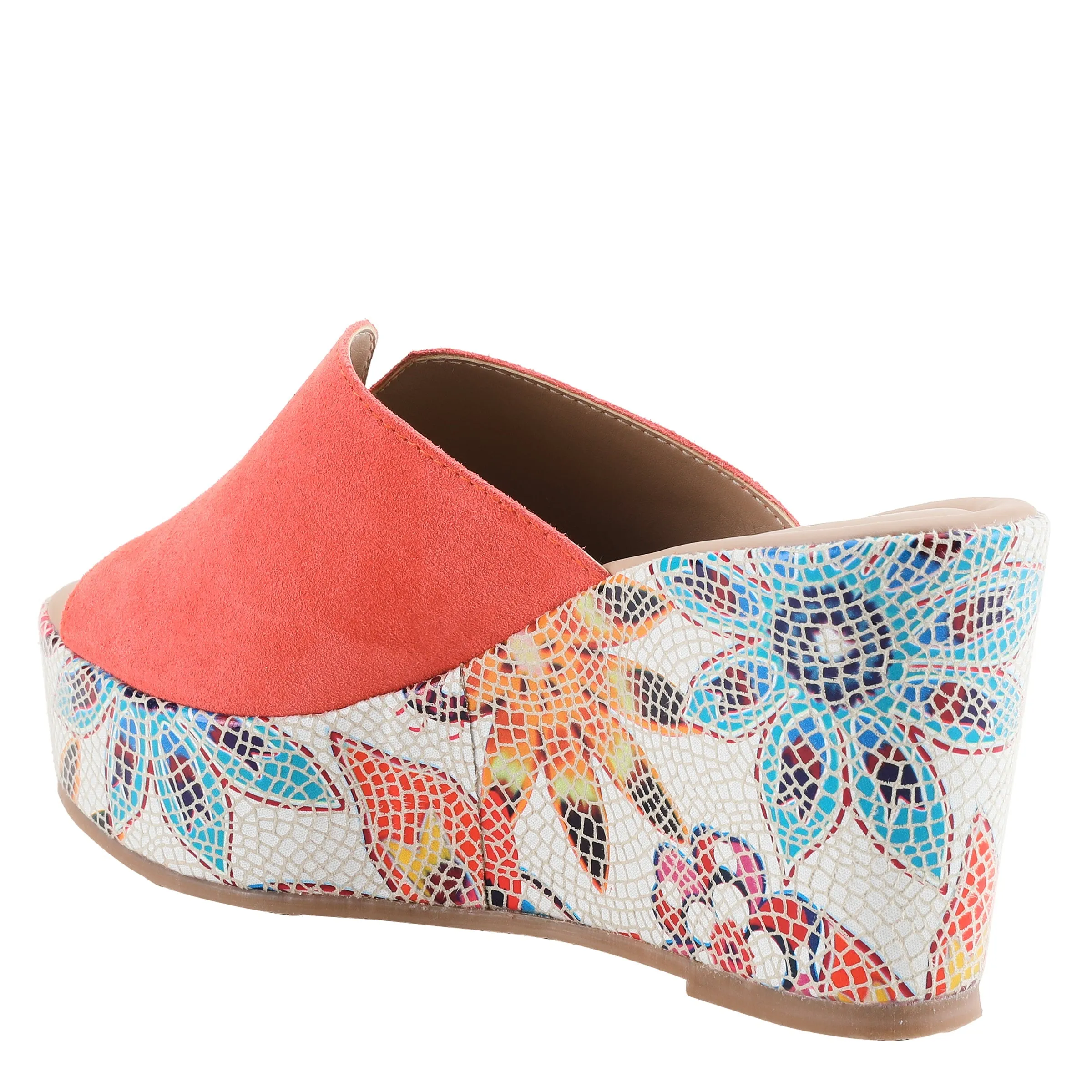 Spring Step Shoes Laylani Slide Sandal Women’s Genuine Suede
