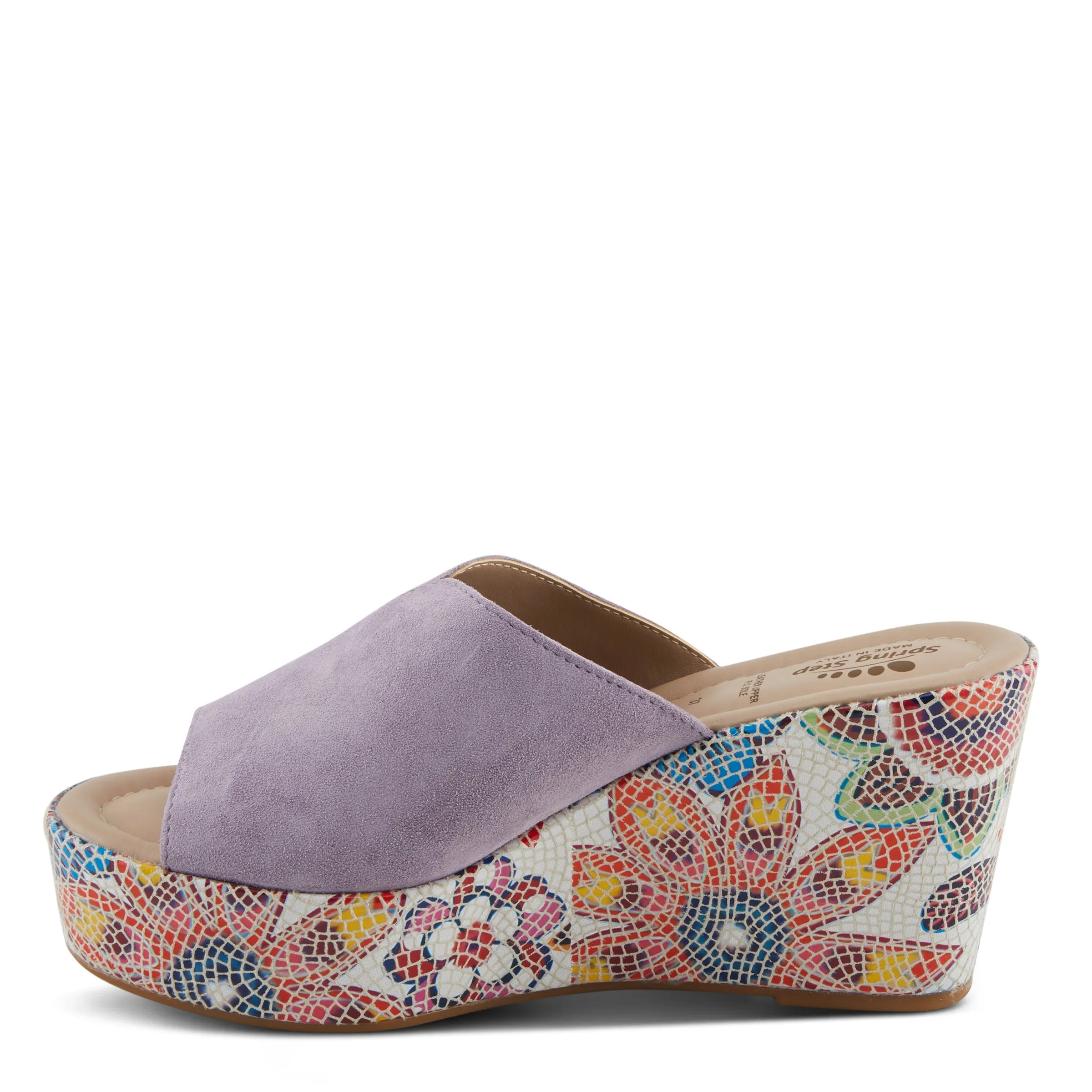 Spring Step Shoes Laylani Slide Sandal Women’s Genuine Suede