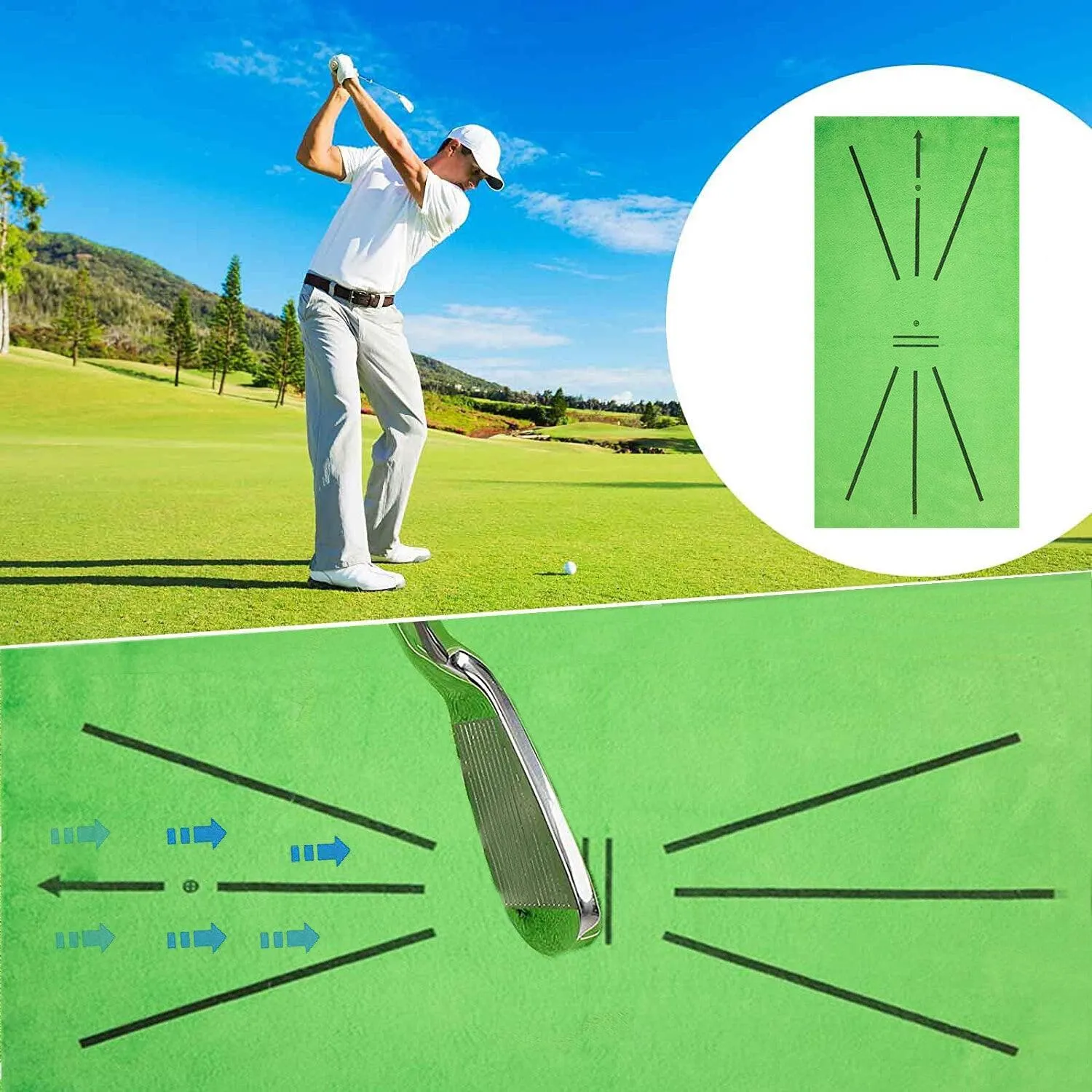 SwingPro Detection Divot Mat