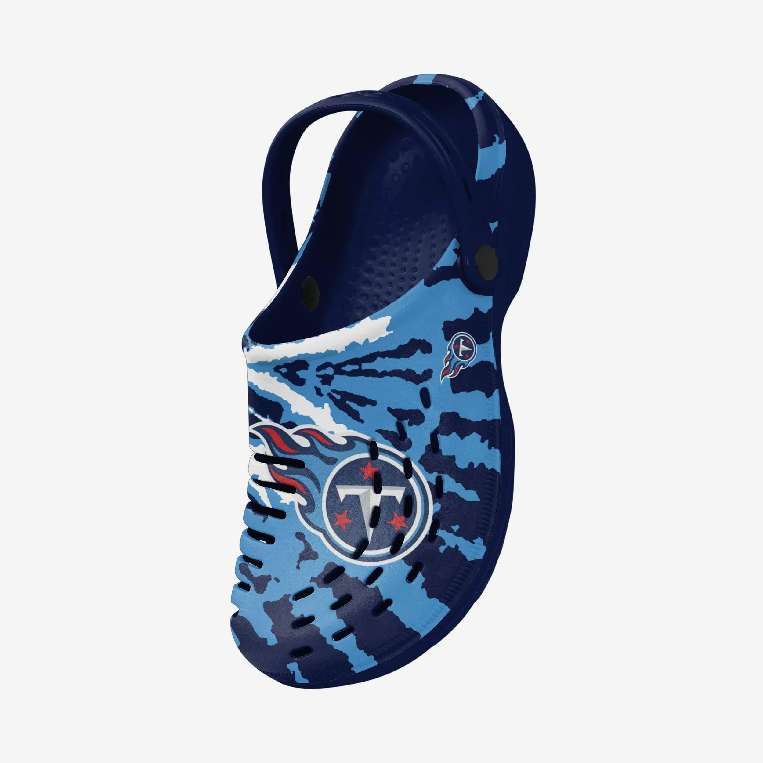 Tennessee Titans Tie-Dye Clog With Strap