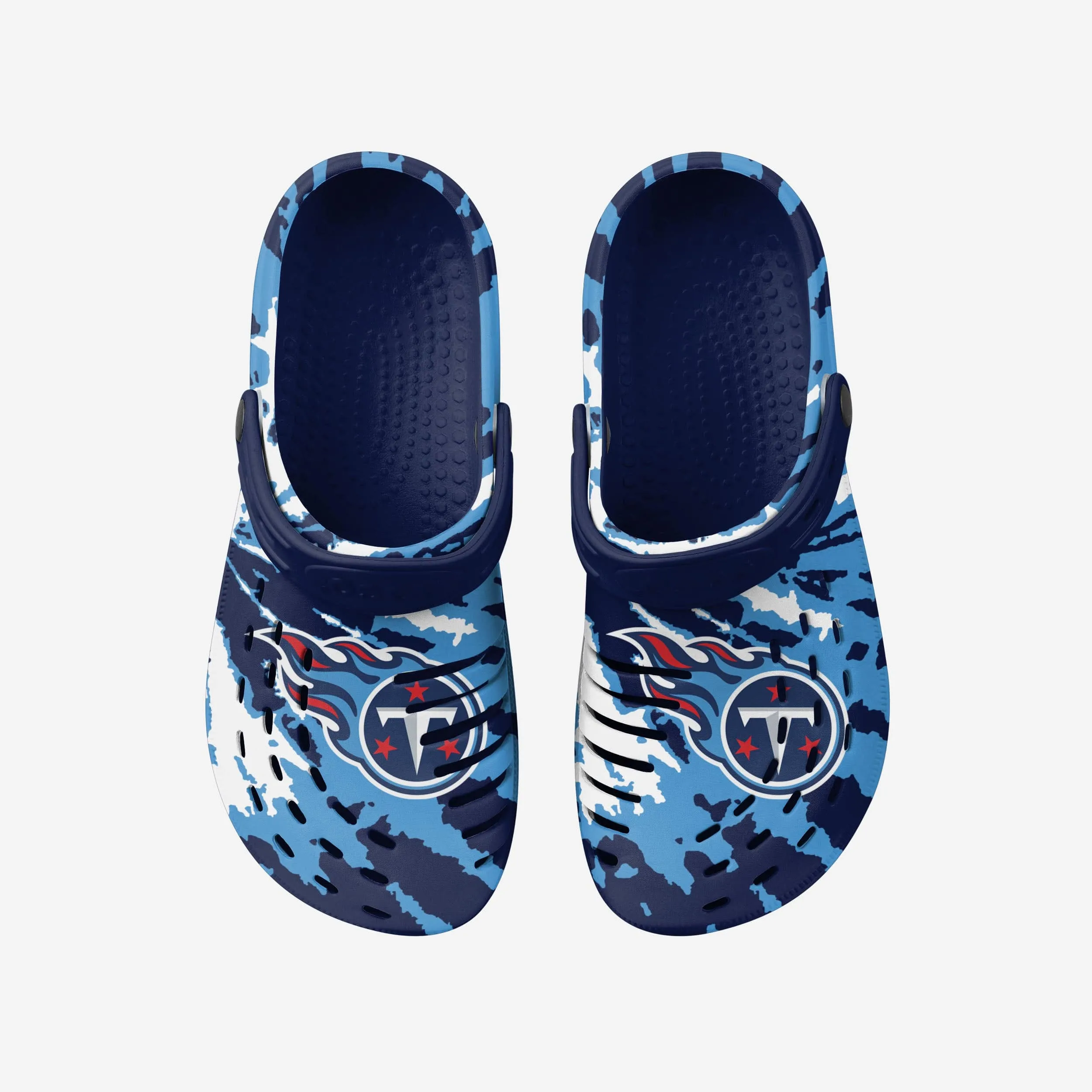 Tennessee Titans Tie-Dye Clog With Strap