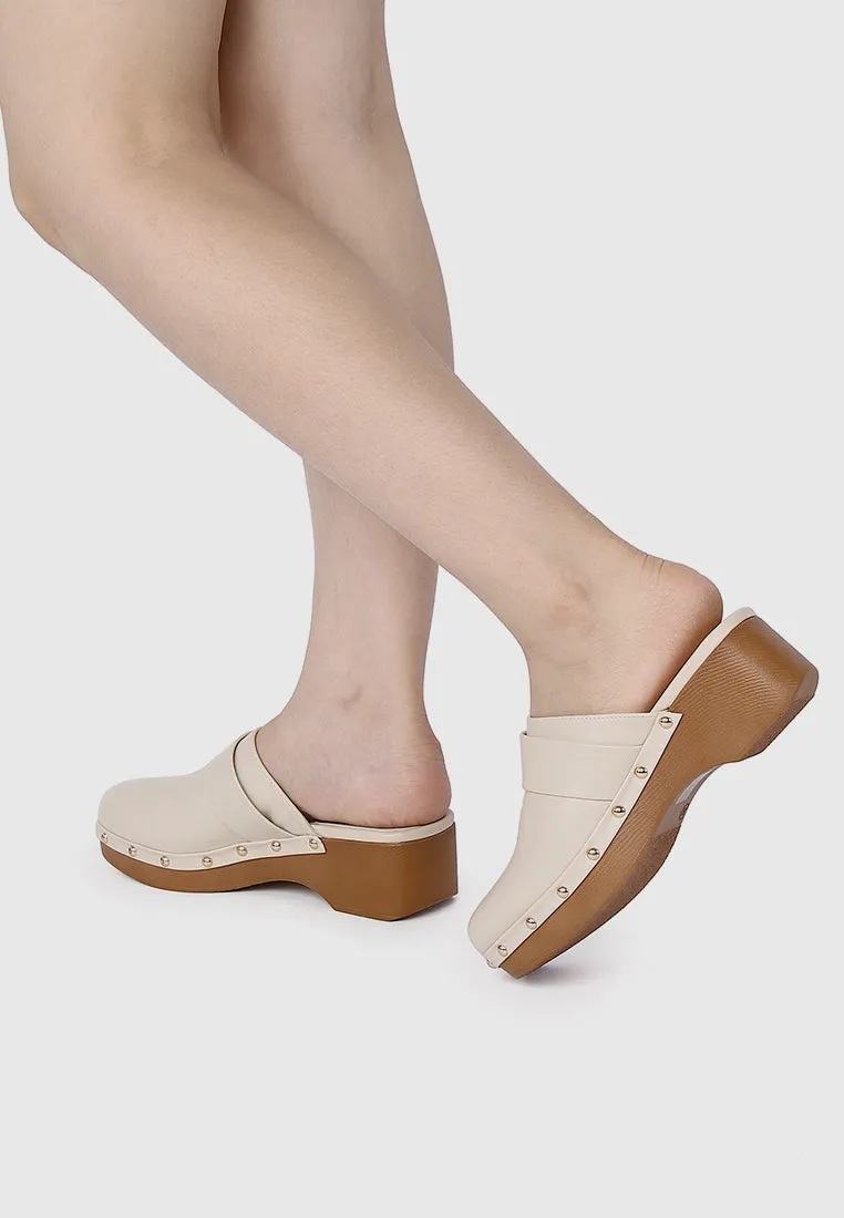Terra Platform Mules (Wheat)