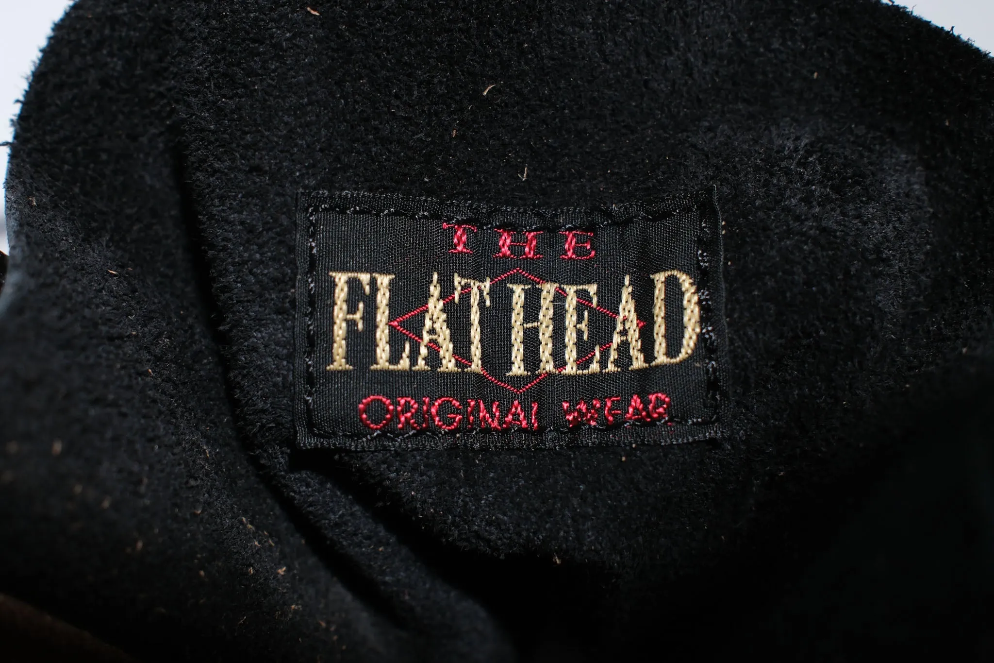 The Flat Head 6" Horsebutt Logger Boots (Black Tea-core)
