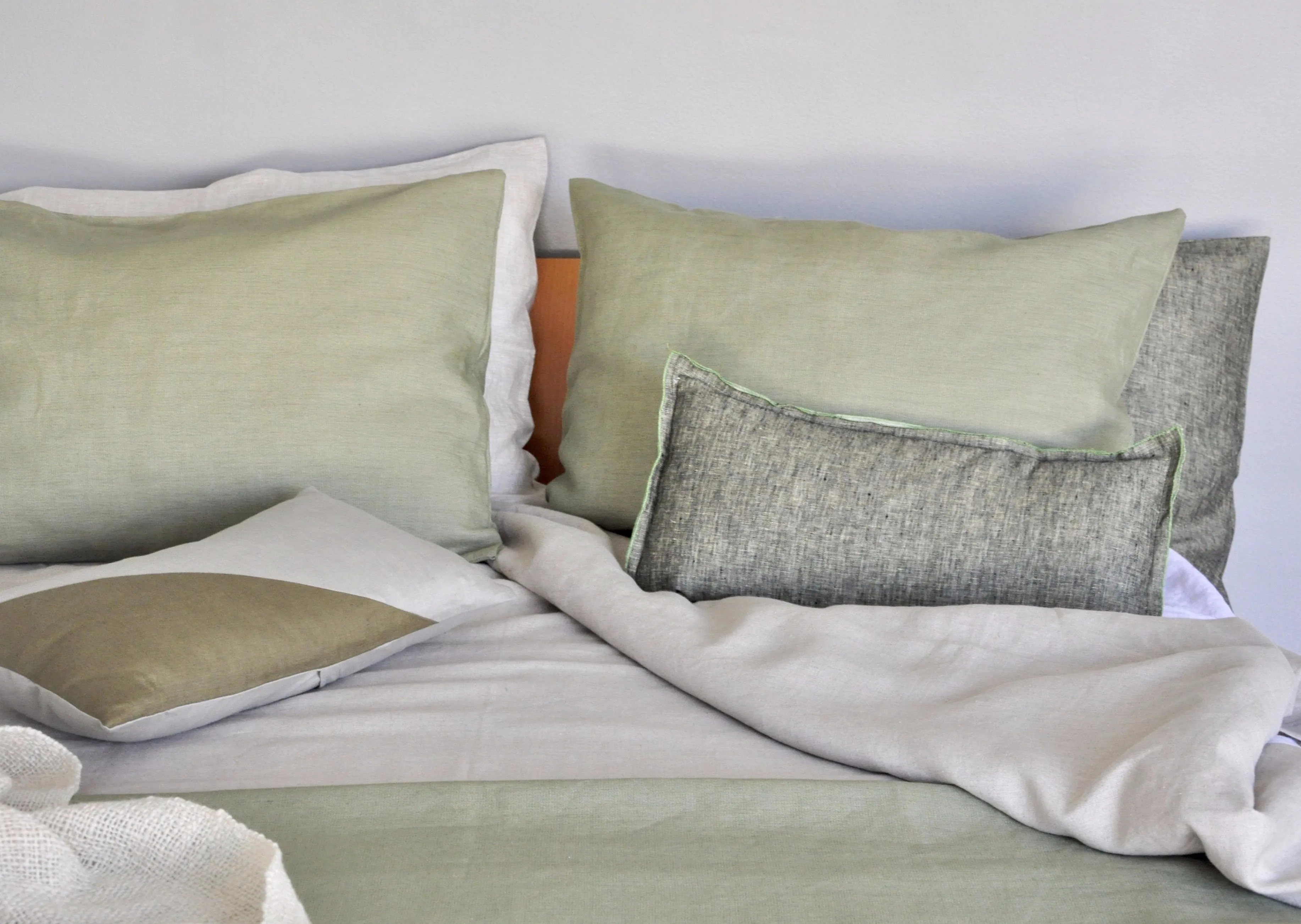 Thistle Lumbar Pillow Mustard