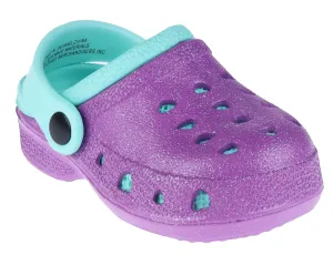 Toddler Girls Allover Glitter Injected EVA Clog