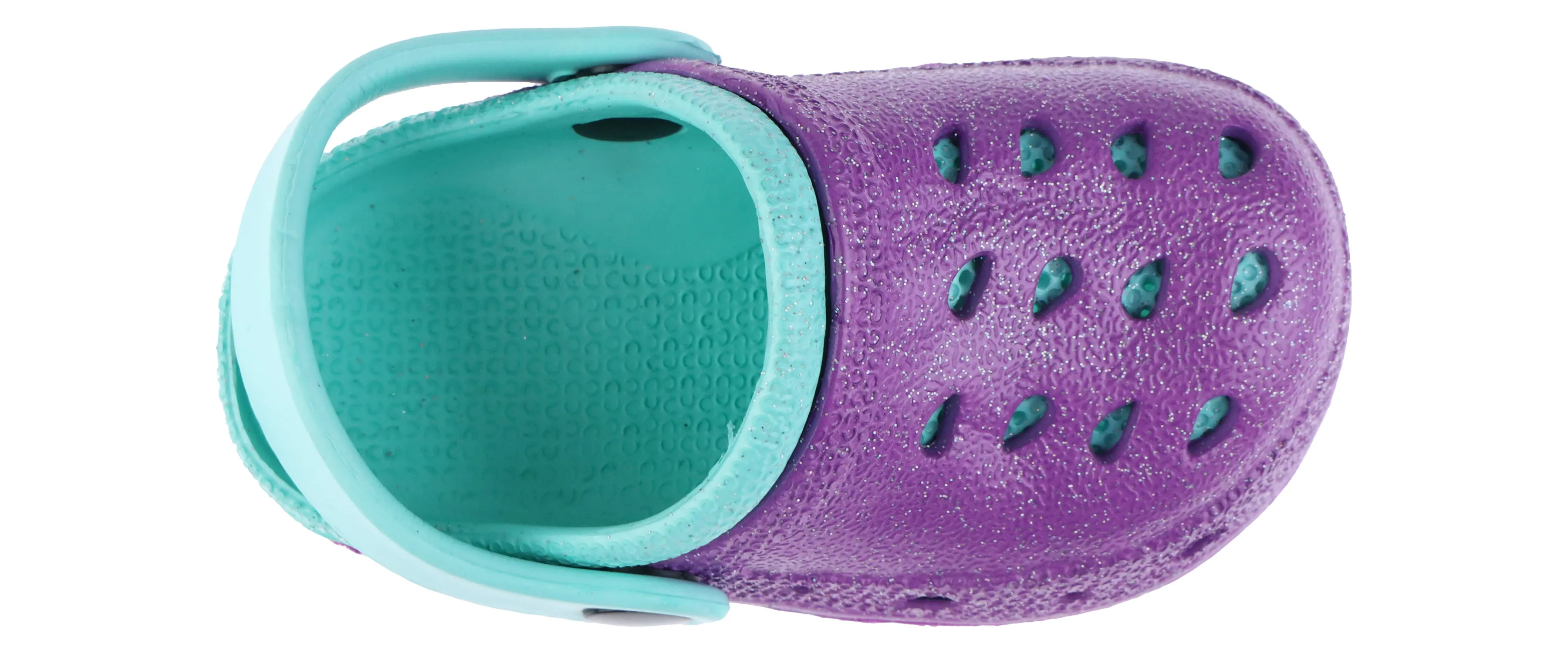 Toddler Girls Allover Glitter Injected EVA Clog