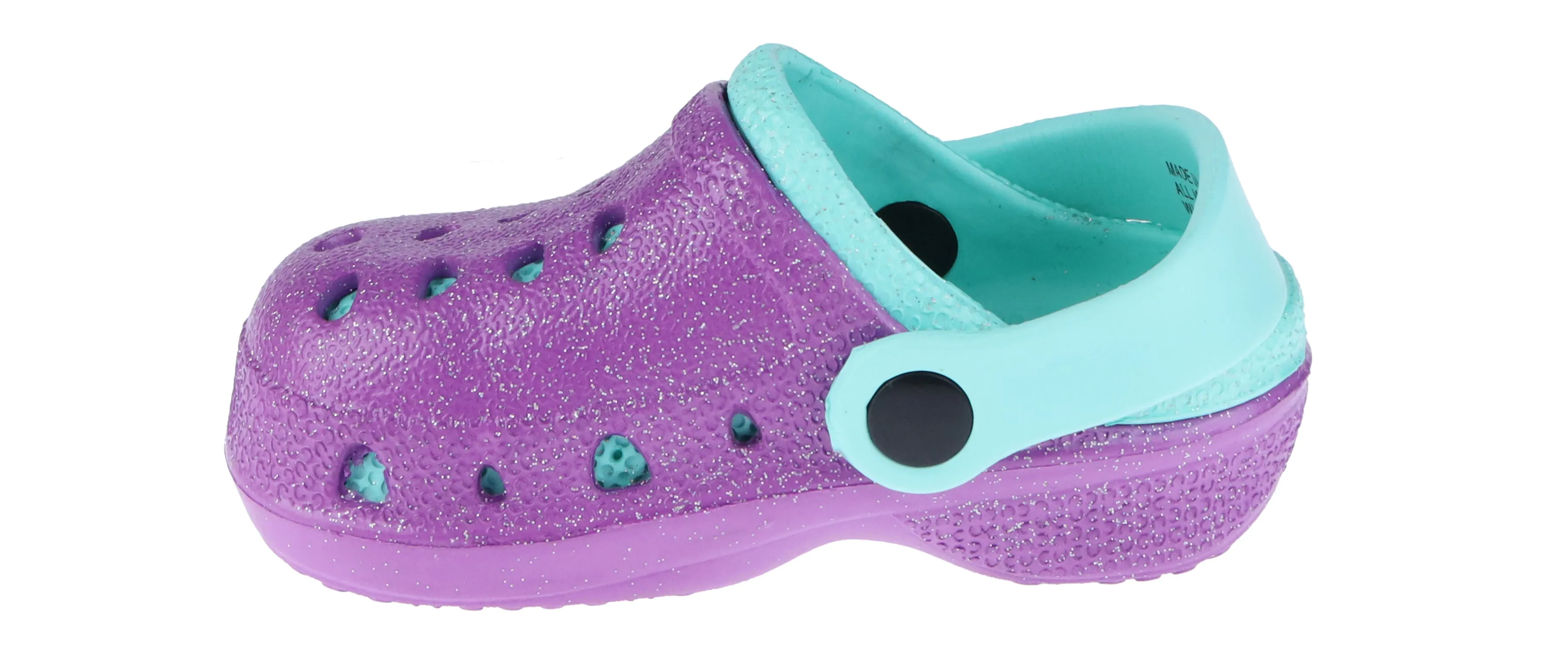 Toddler Girls Allover Glitter Injected EVA Clog